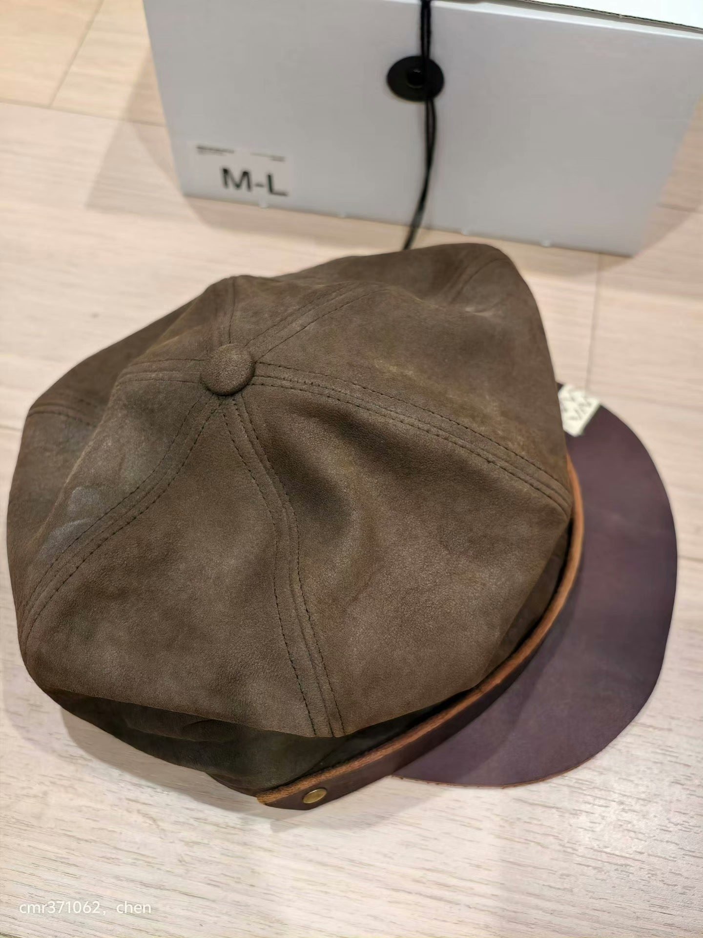 VISVIM 23SS Biker Hat — detail