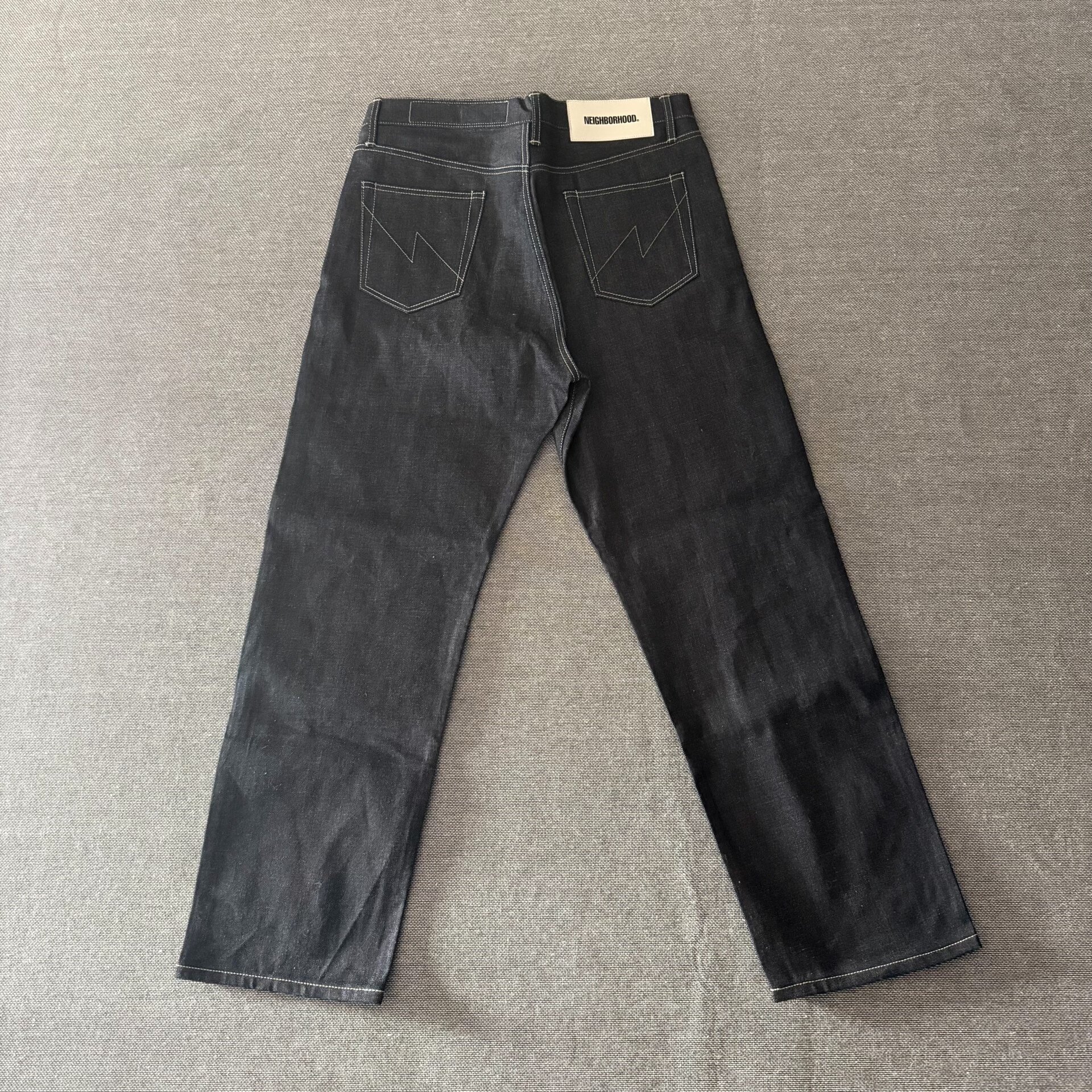 Neighborhood 24AW Basic Raw Denim Jeans — detail