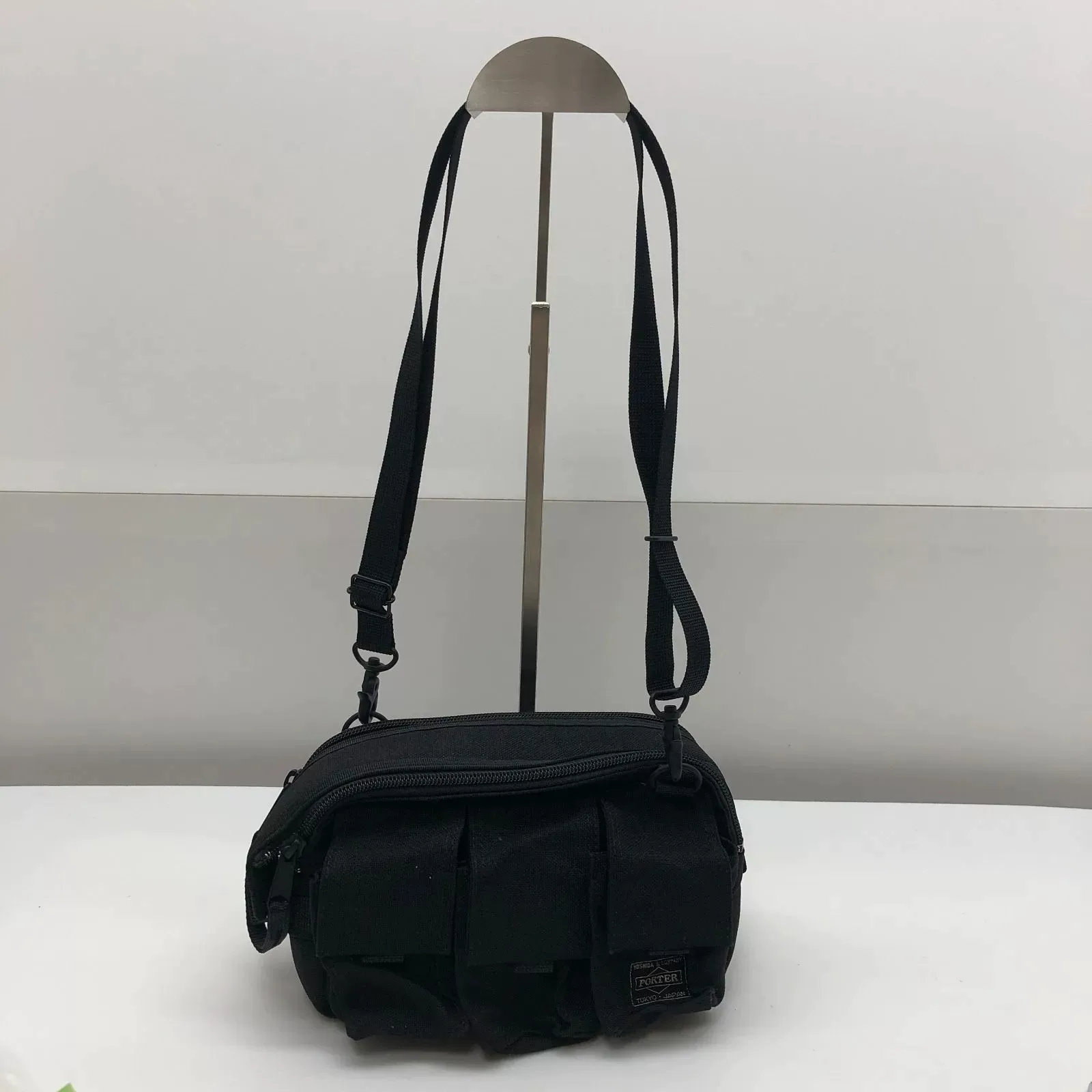 Porter Classic Black Single-Shoulder Bag