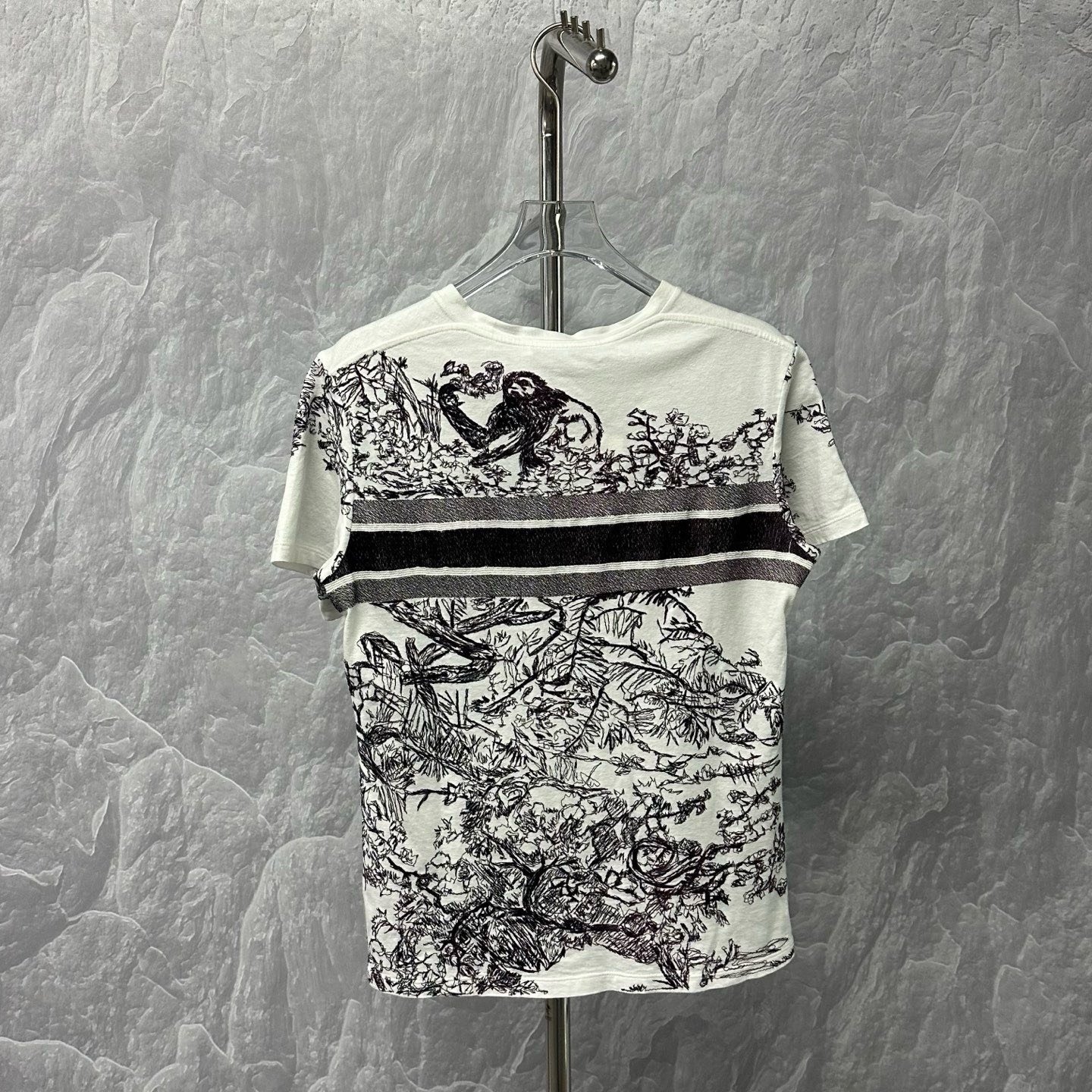 Dior Christian Dior Animal Print Tee — back