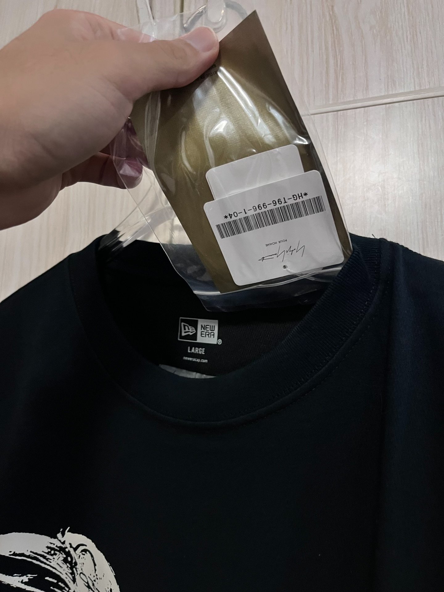 Yohji Yamamoto Raven Print Short-Sleeve T-shirt — detail