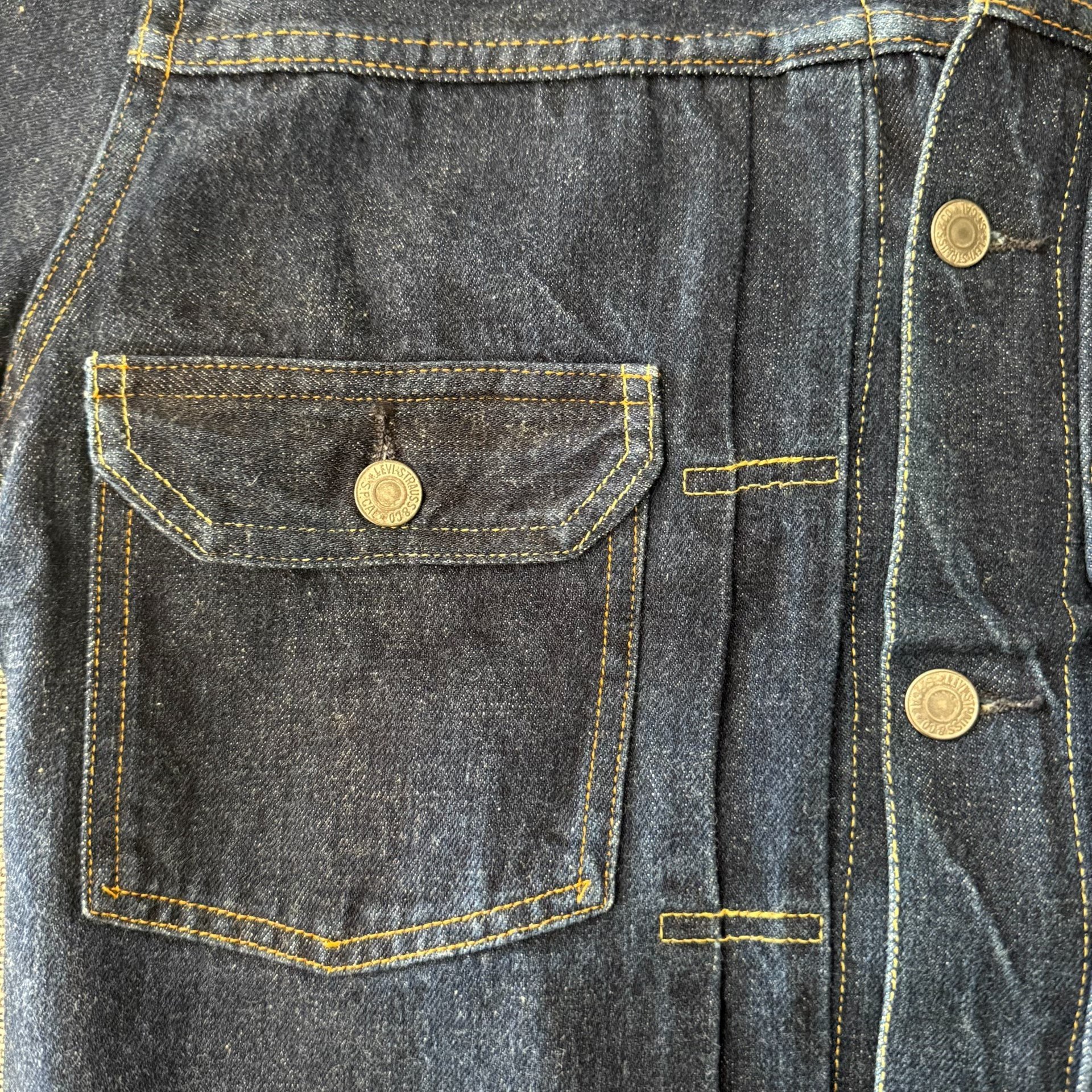 Levi's LVC507 822 Denim Jacket — label