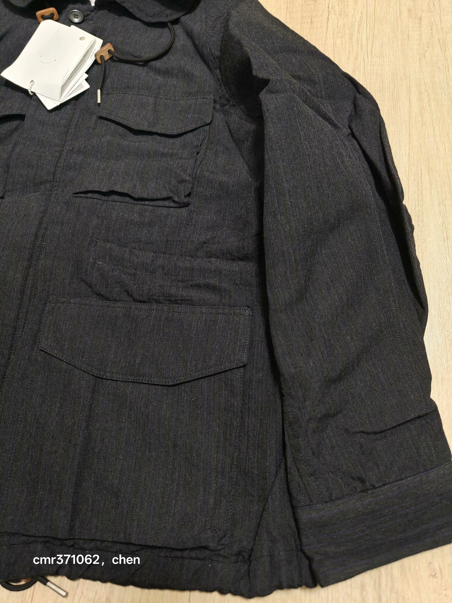 visvim 18AW P.F.D JKT Herringbone — detail