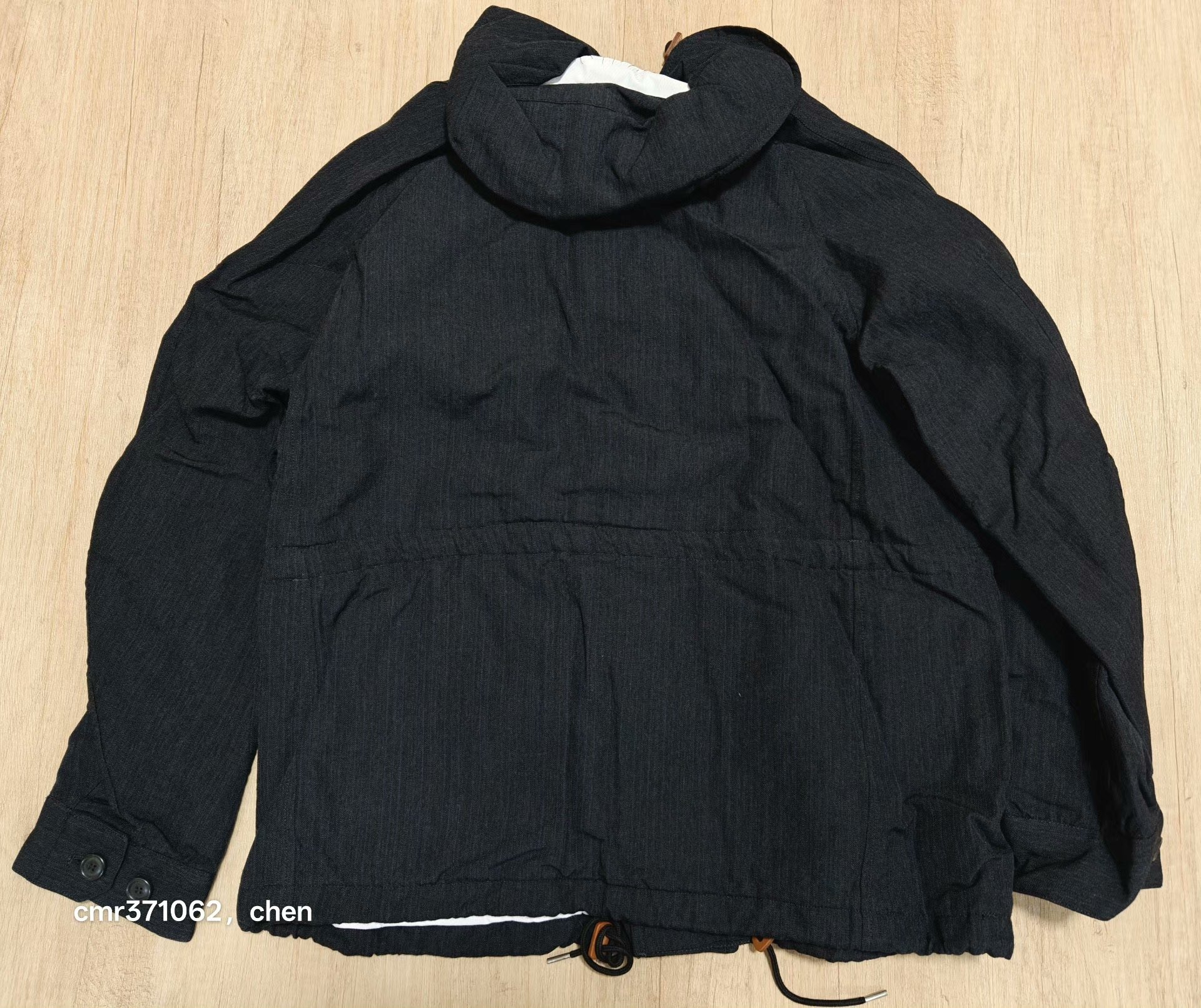 visvim 18AW P.F.D JKT Herringbone — label