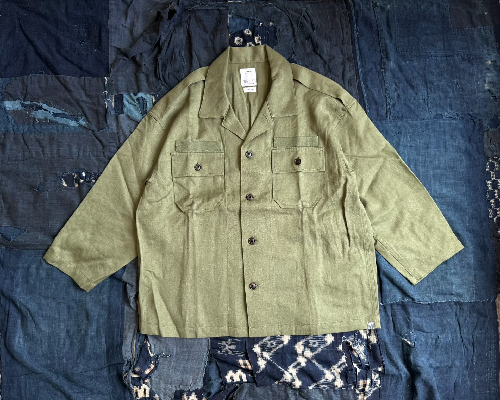 VISVIM 24SS CANAAN SHIRT L/S — front