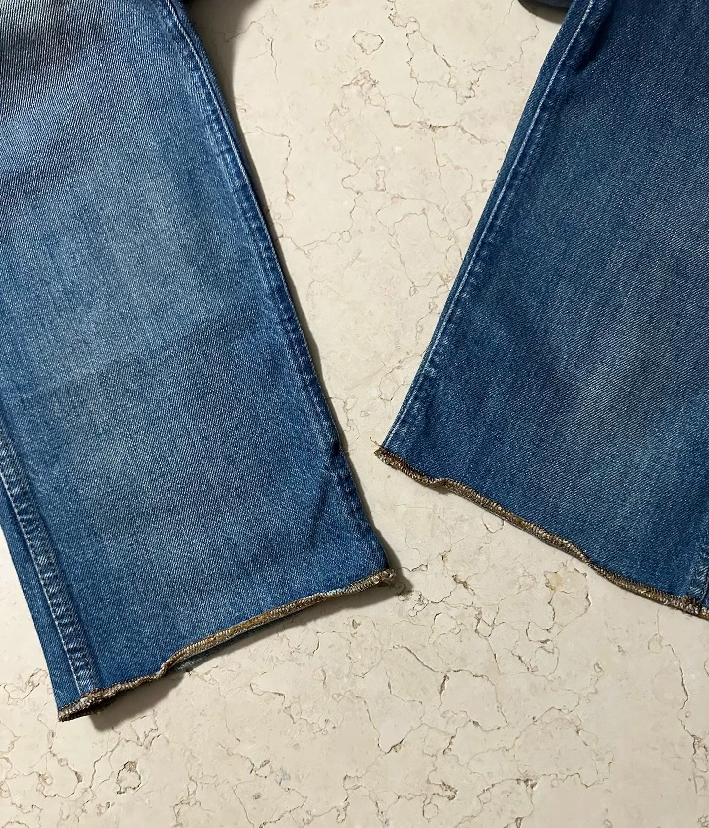 Gucci Coral Snake Washed Jeans — detail