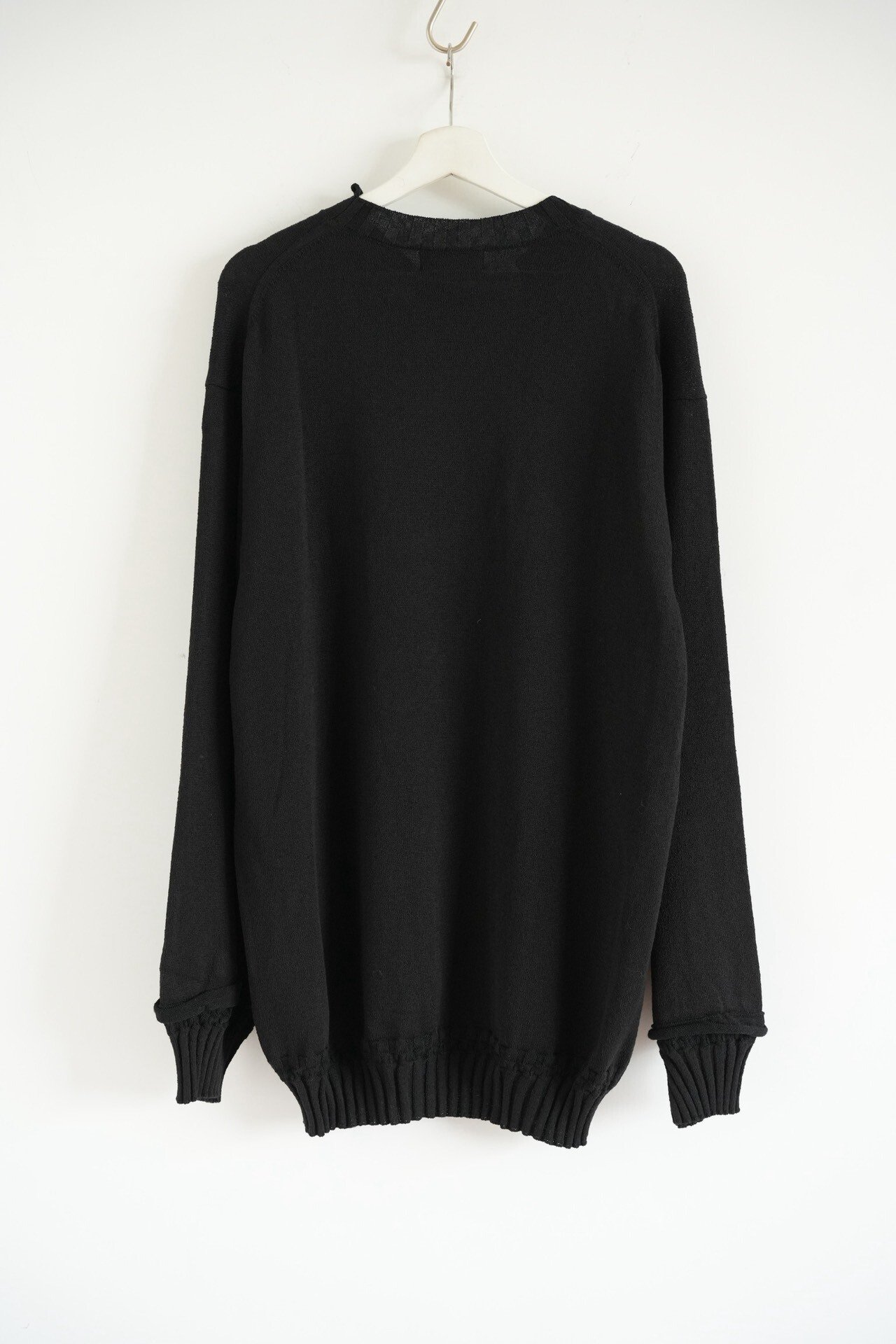 Yohji Yamamoto 24AW Slit Sweater — front
