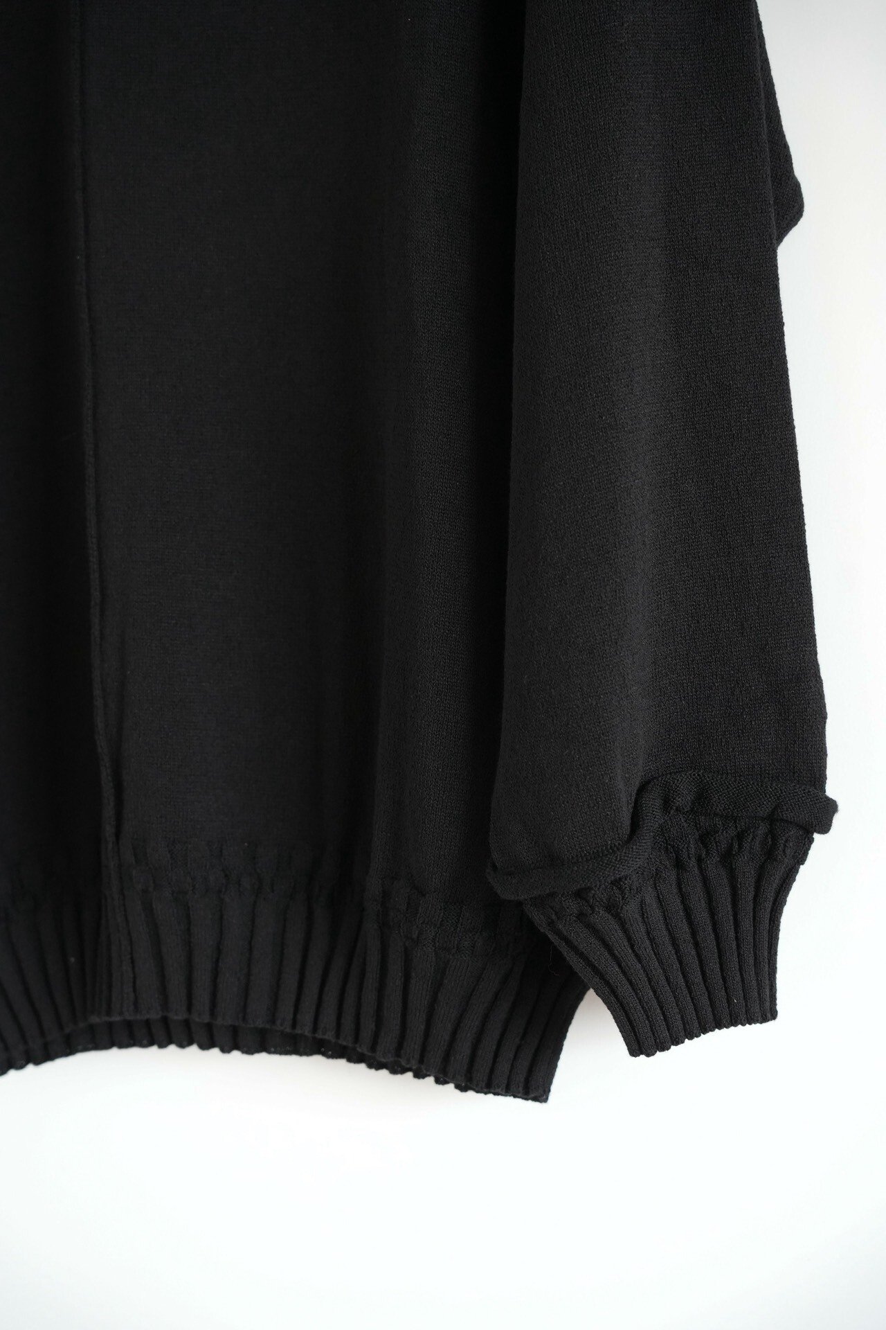 Yohji Yamamoto 24AW Slit Sweater — label
