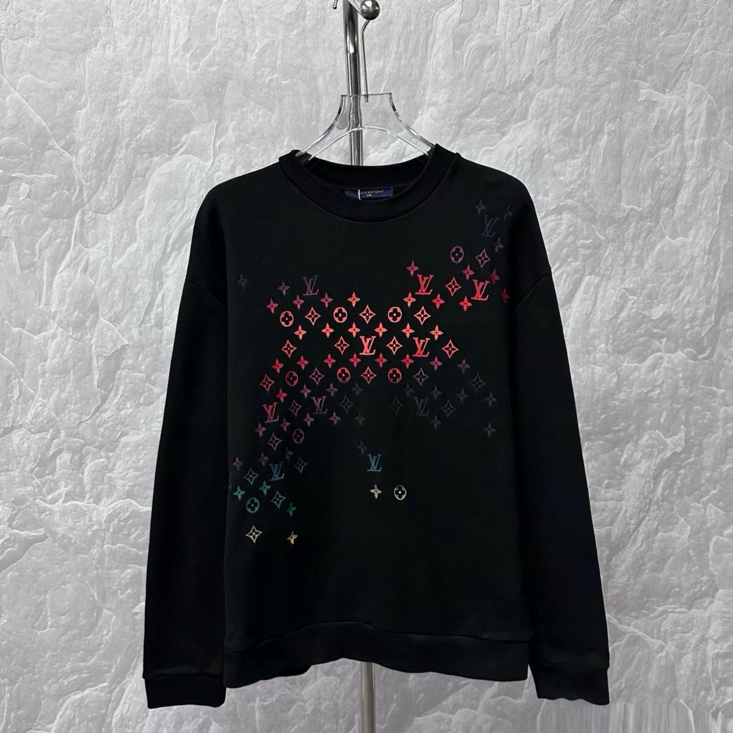 Louis Vuitton SS24 Gradient Logo Crewneck Sweatshirt