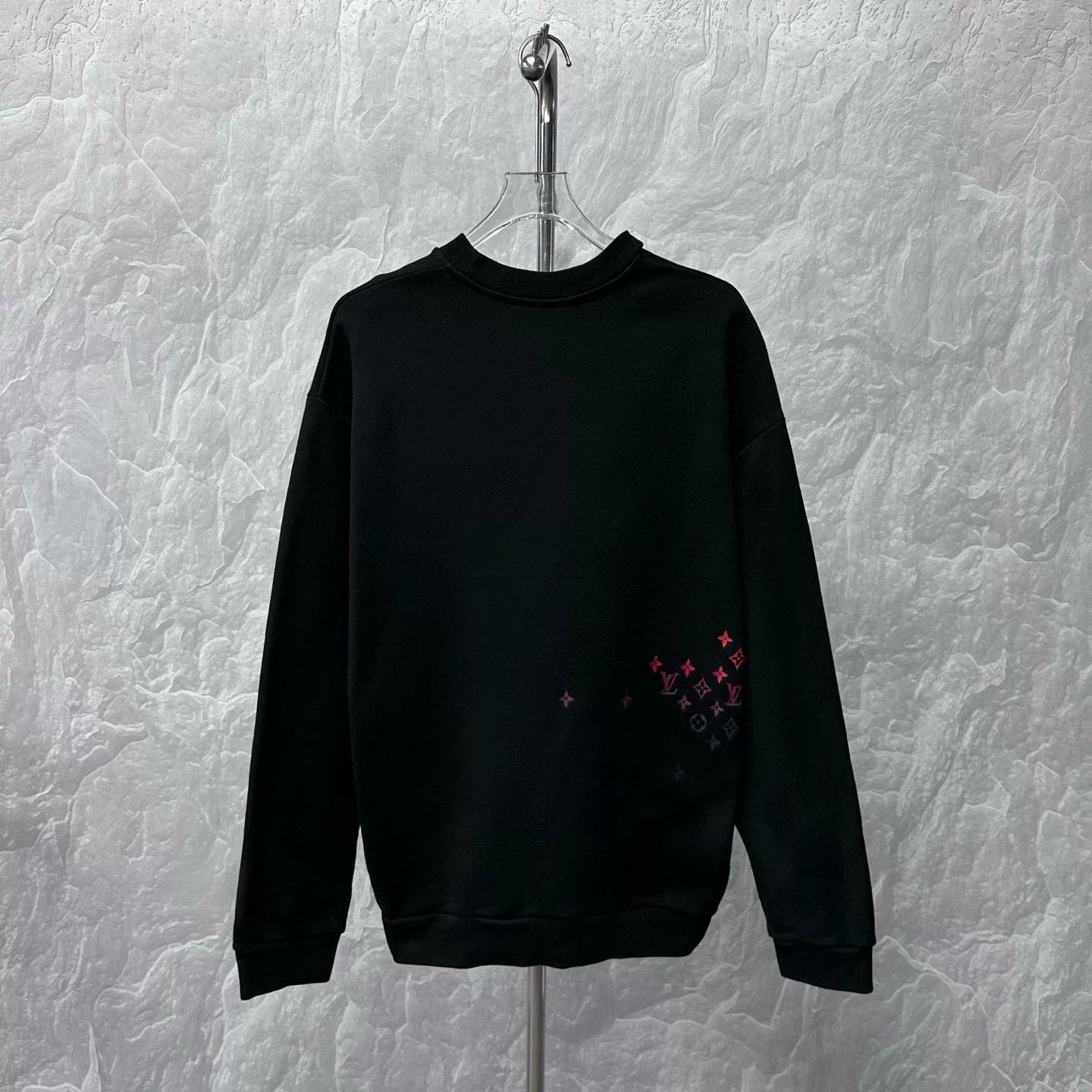Louis Vuitton SS24 Gradient Logo Crewneck Sweatshirt — back