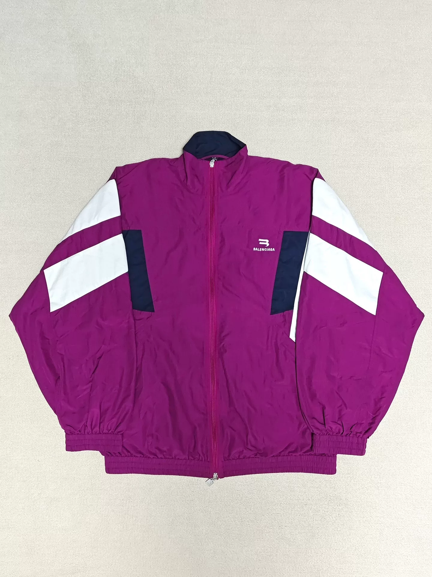 Balenciaga 22ss SportyB Pink Black Jacket