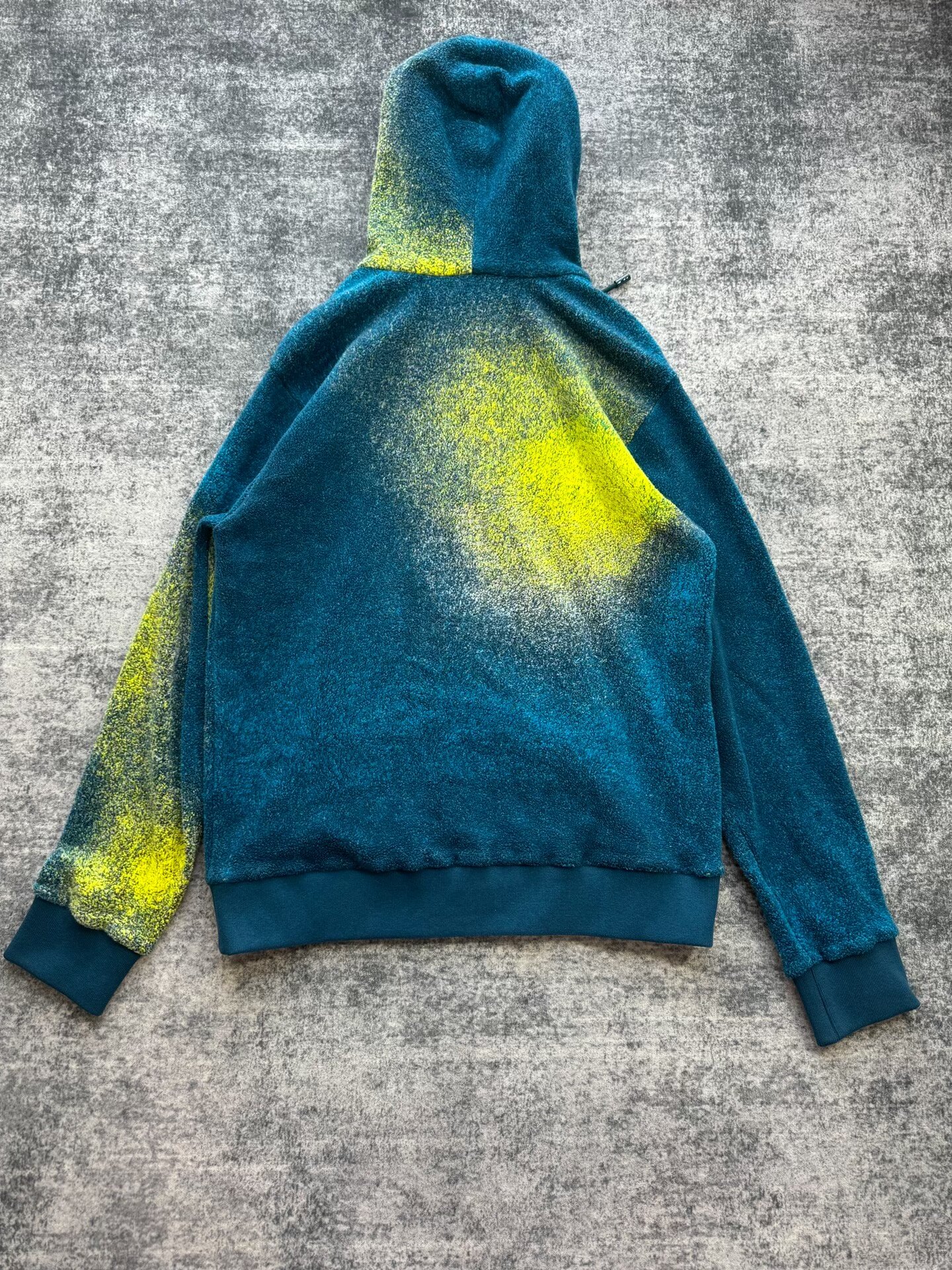 Louis Vuitton Blue Gradient Fleece Jacket — front