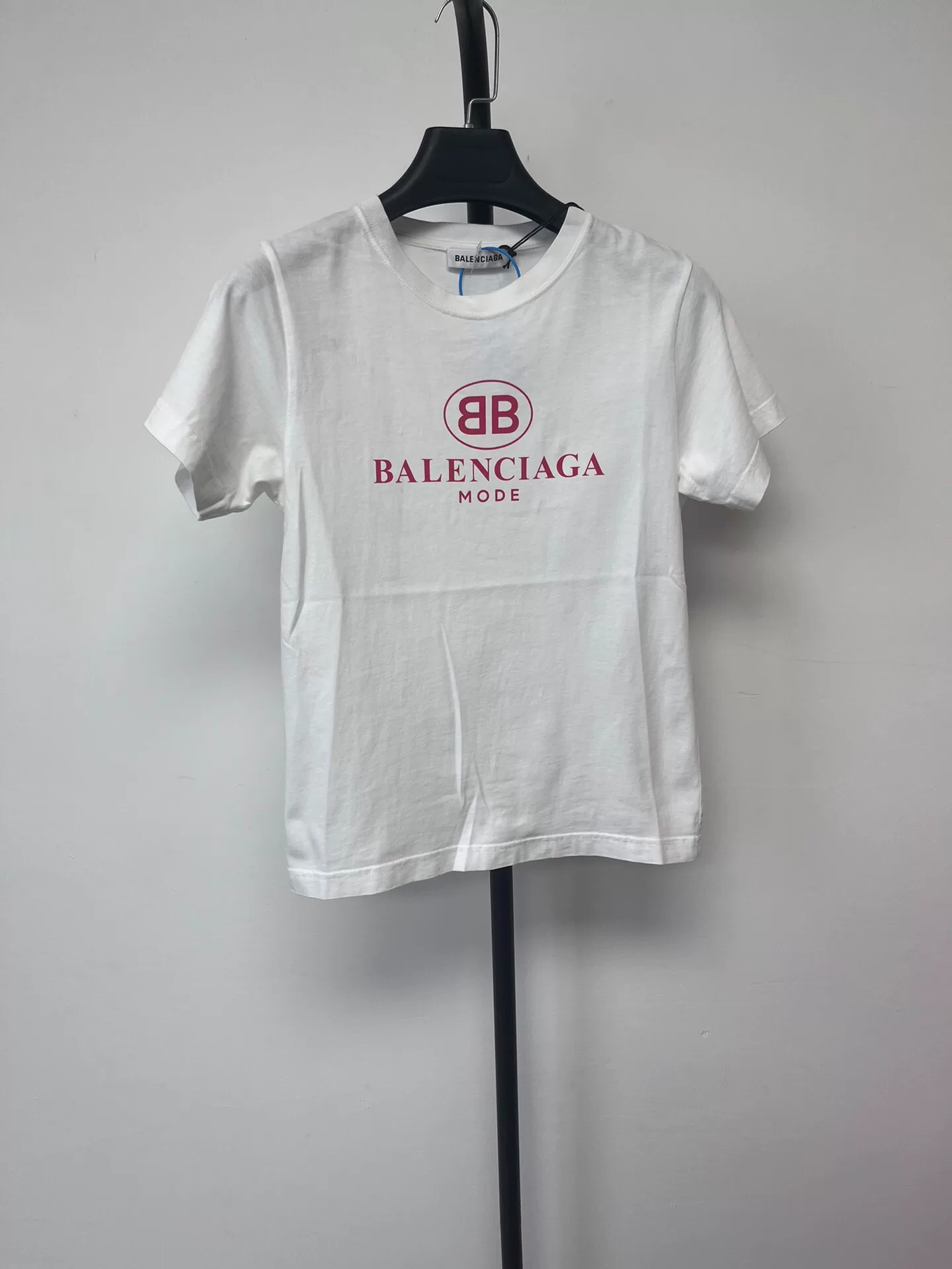 Balenciaga BB Logo White T-Shirt