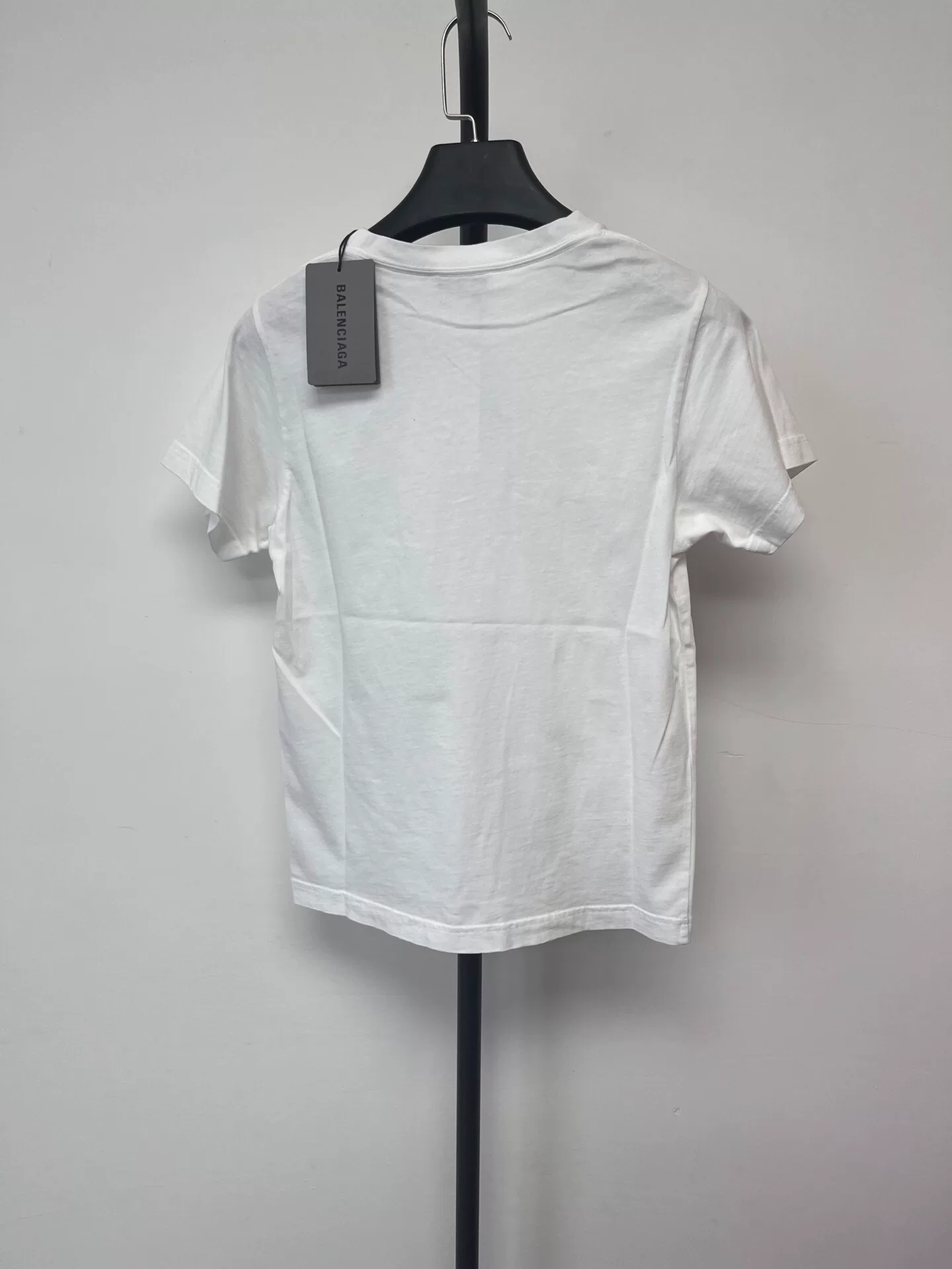 Balenciaga BB Logo White T-Shirt — front