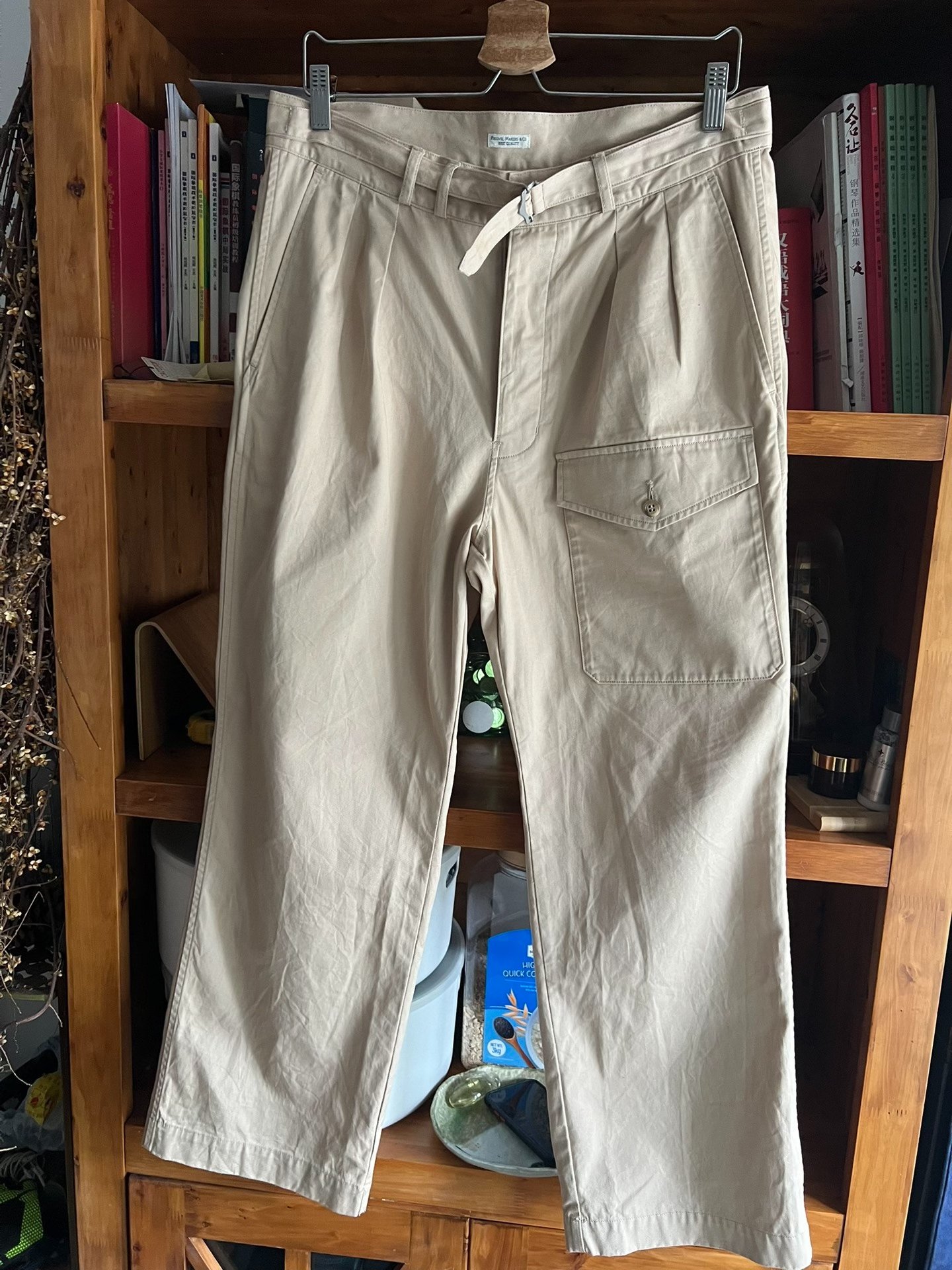 Phigvel Makers & Co British Officer Trousers — detail