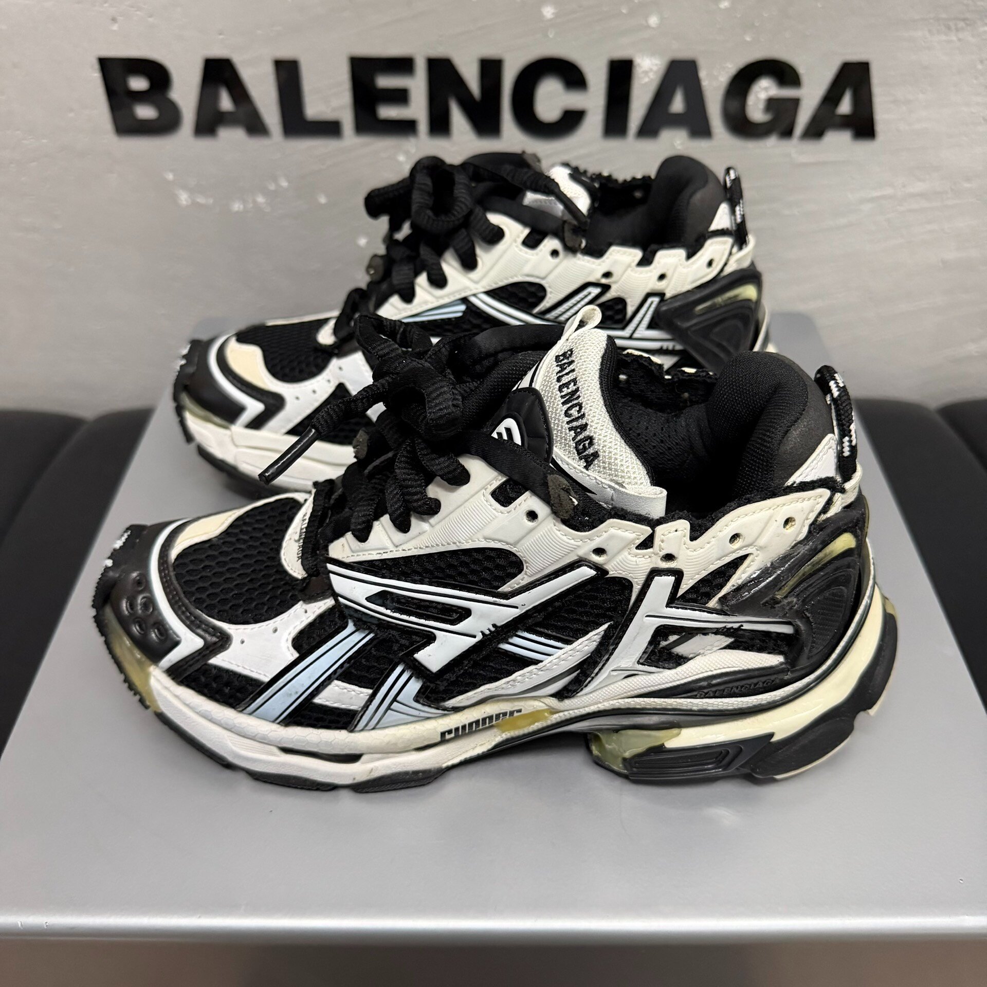 Balenciaga Runner Dad Shoes — detail