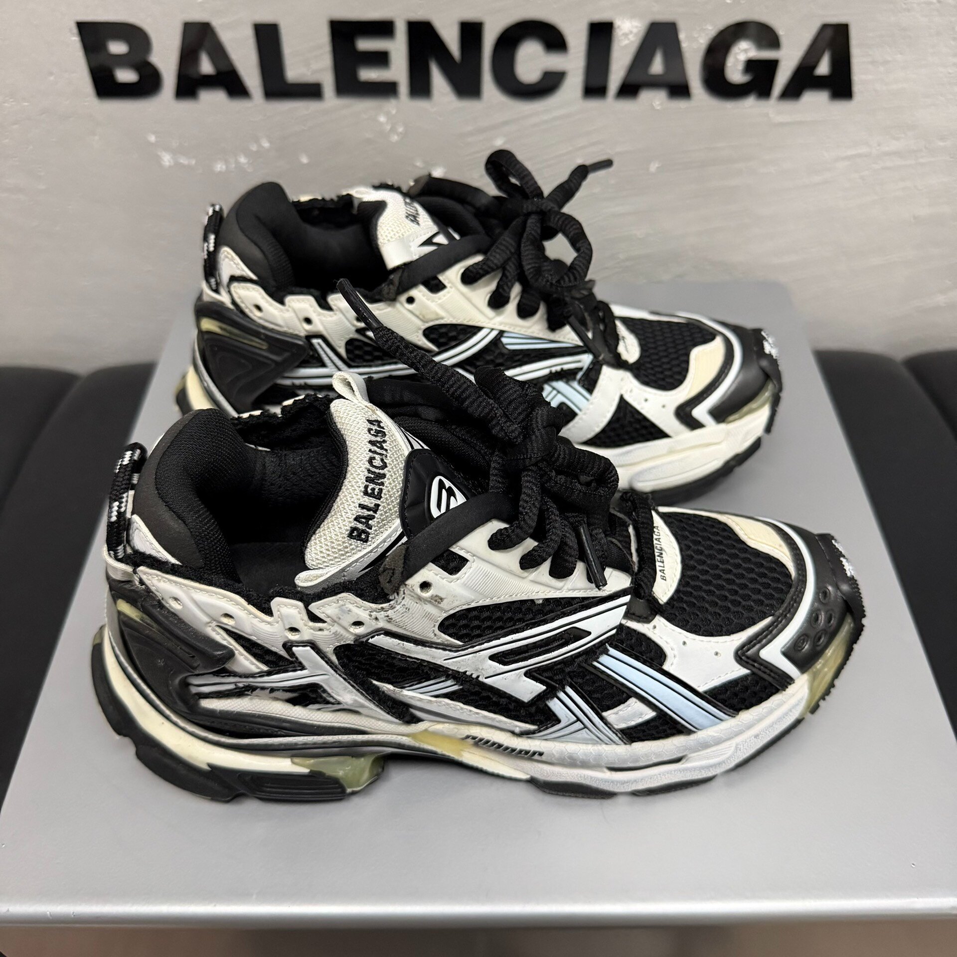 Balenciaga Runner Dad Shoes — back