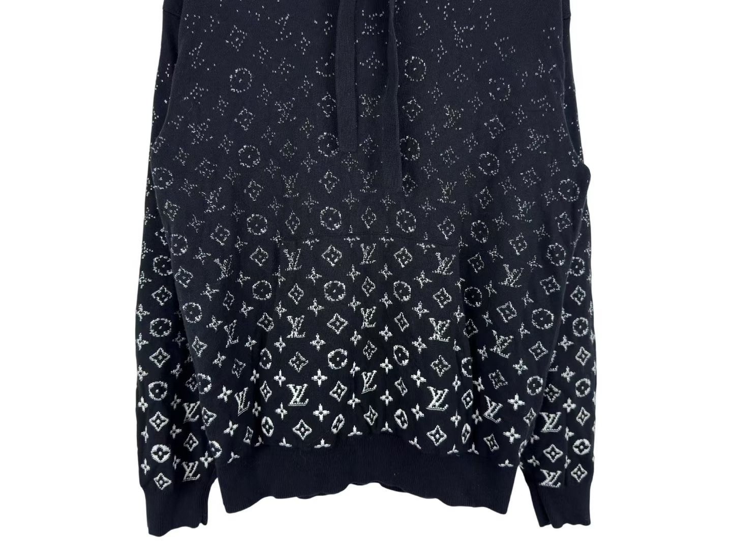 Louis Vuitton Monogram Gradient Knit Hoodie — front