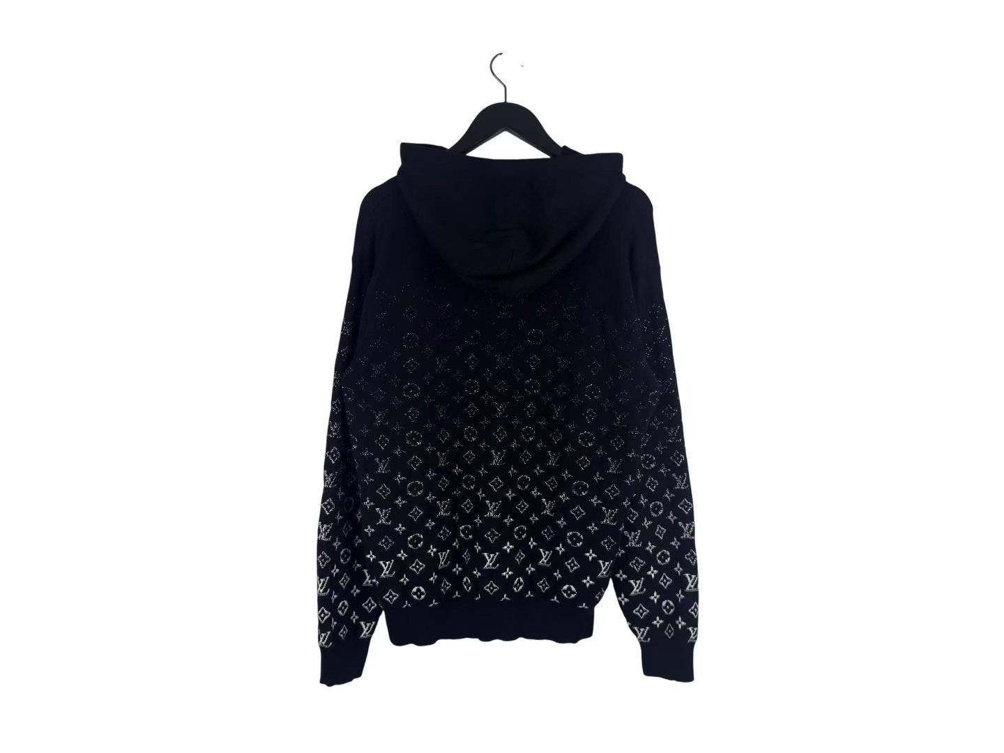 Louis Vuitton Monogram Gradient Knit Hoodie — detail