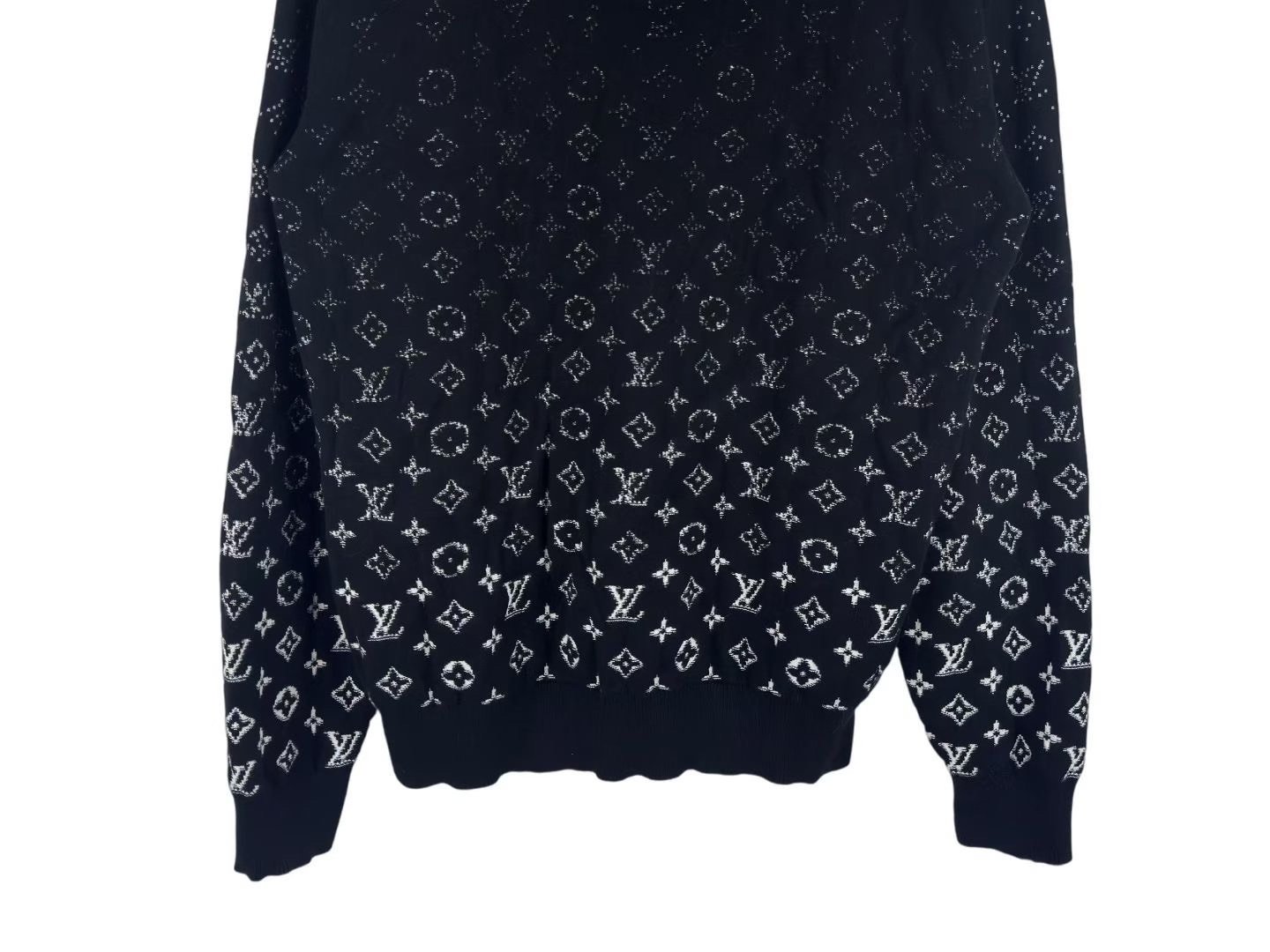 Louis Vuitton Monogram Gradient Knit Hoodie — back