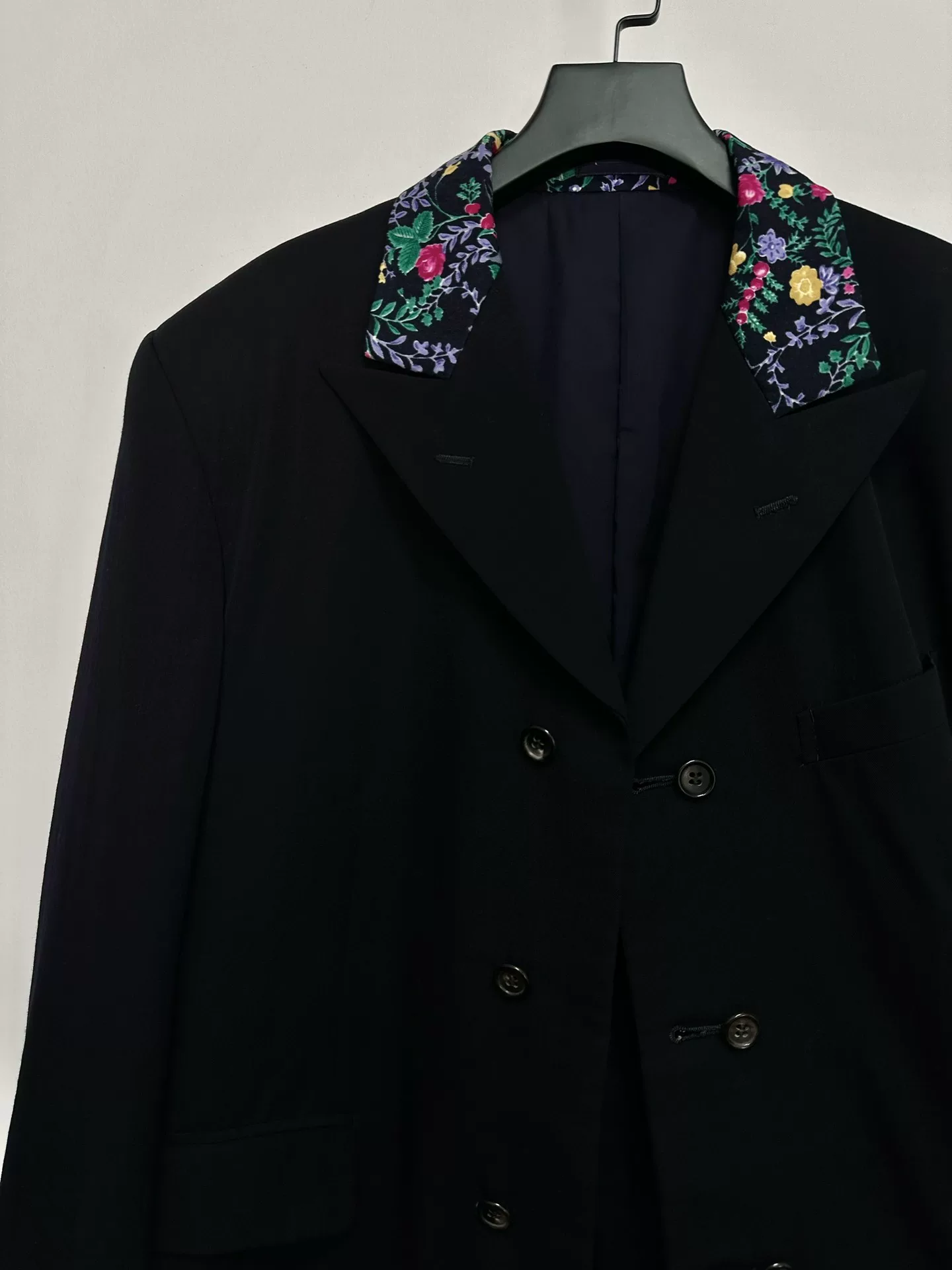 Comme des Garcons 88AW Flower Coat — back