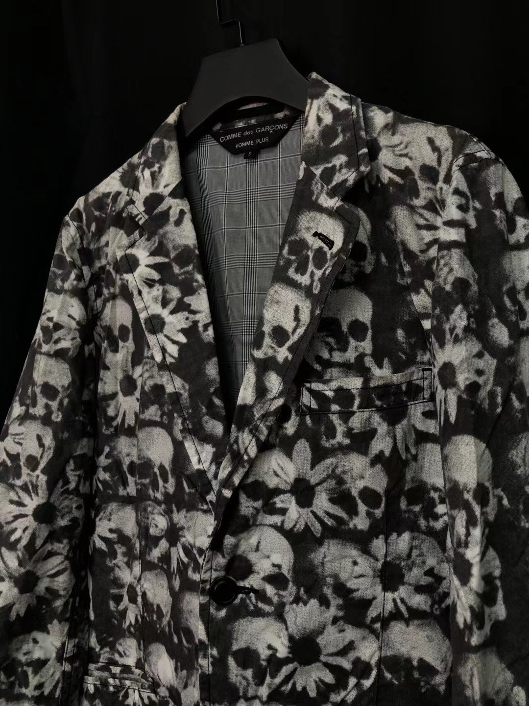 Comme des Garçons 2011SS Skull Shirt — back