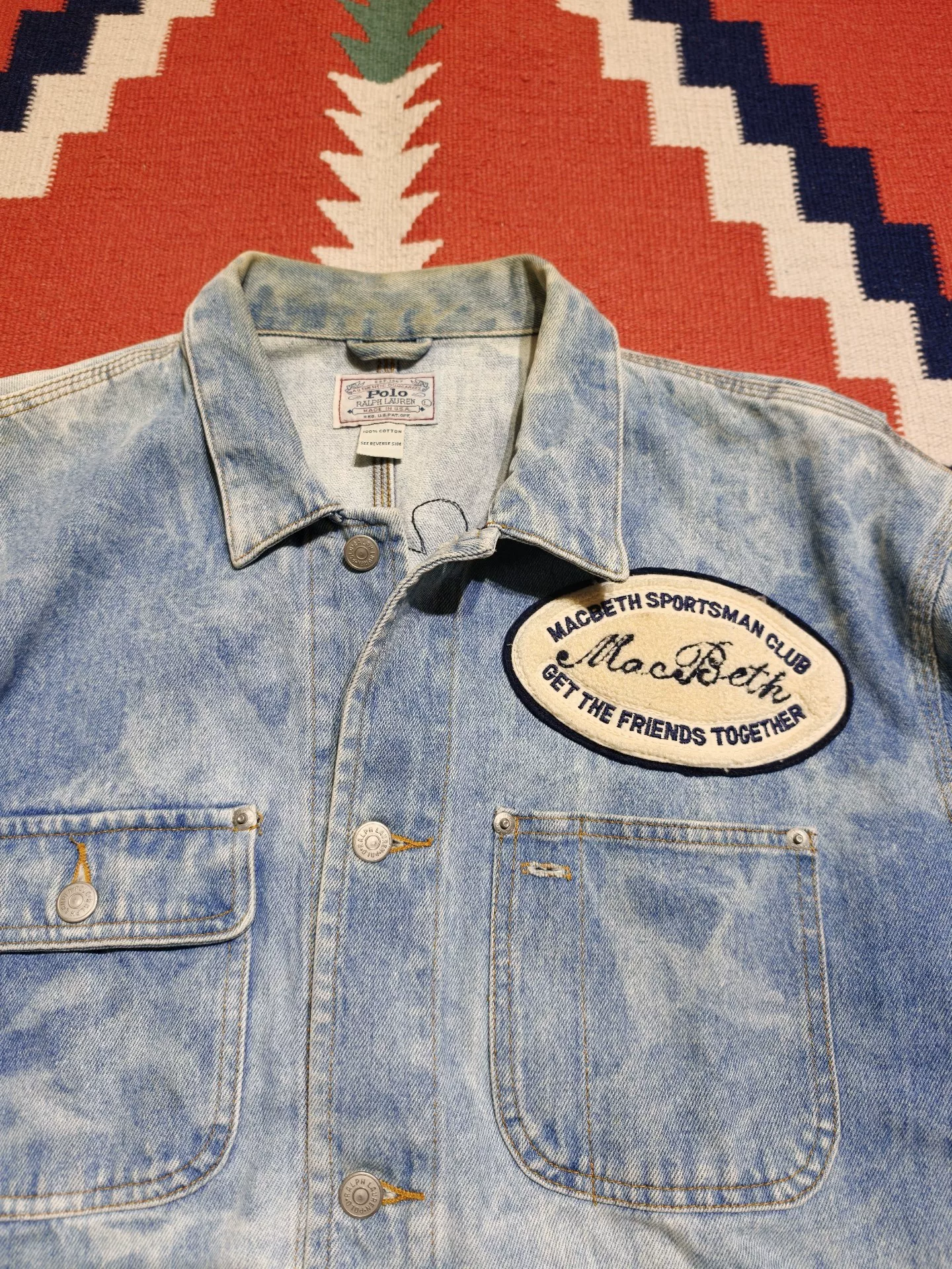 Vintage Polo Ralph Lauren Denim Jacket — front