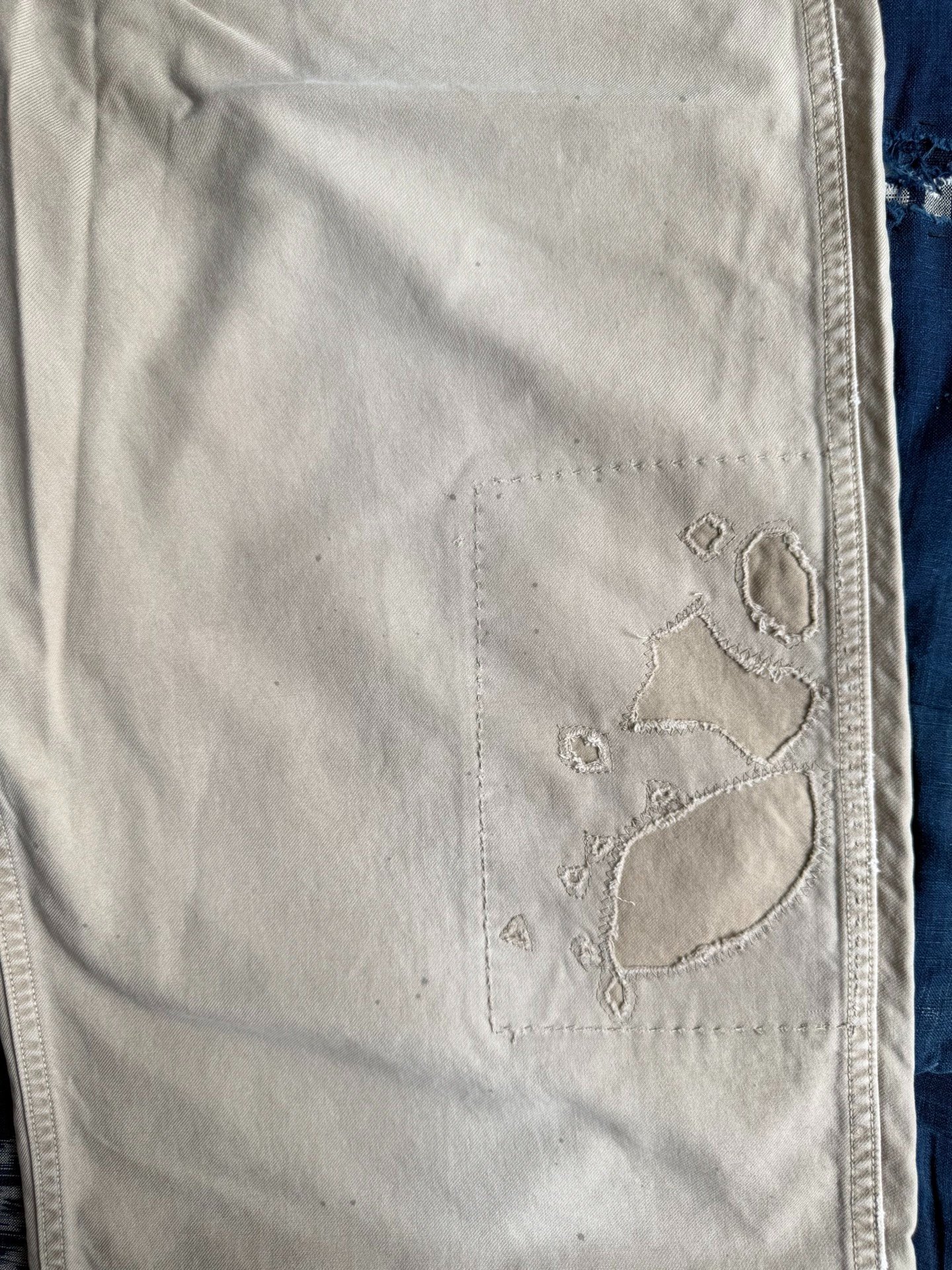 VISVIM 25SS EX WIDE CHINO PANTS — detail