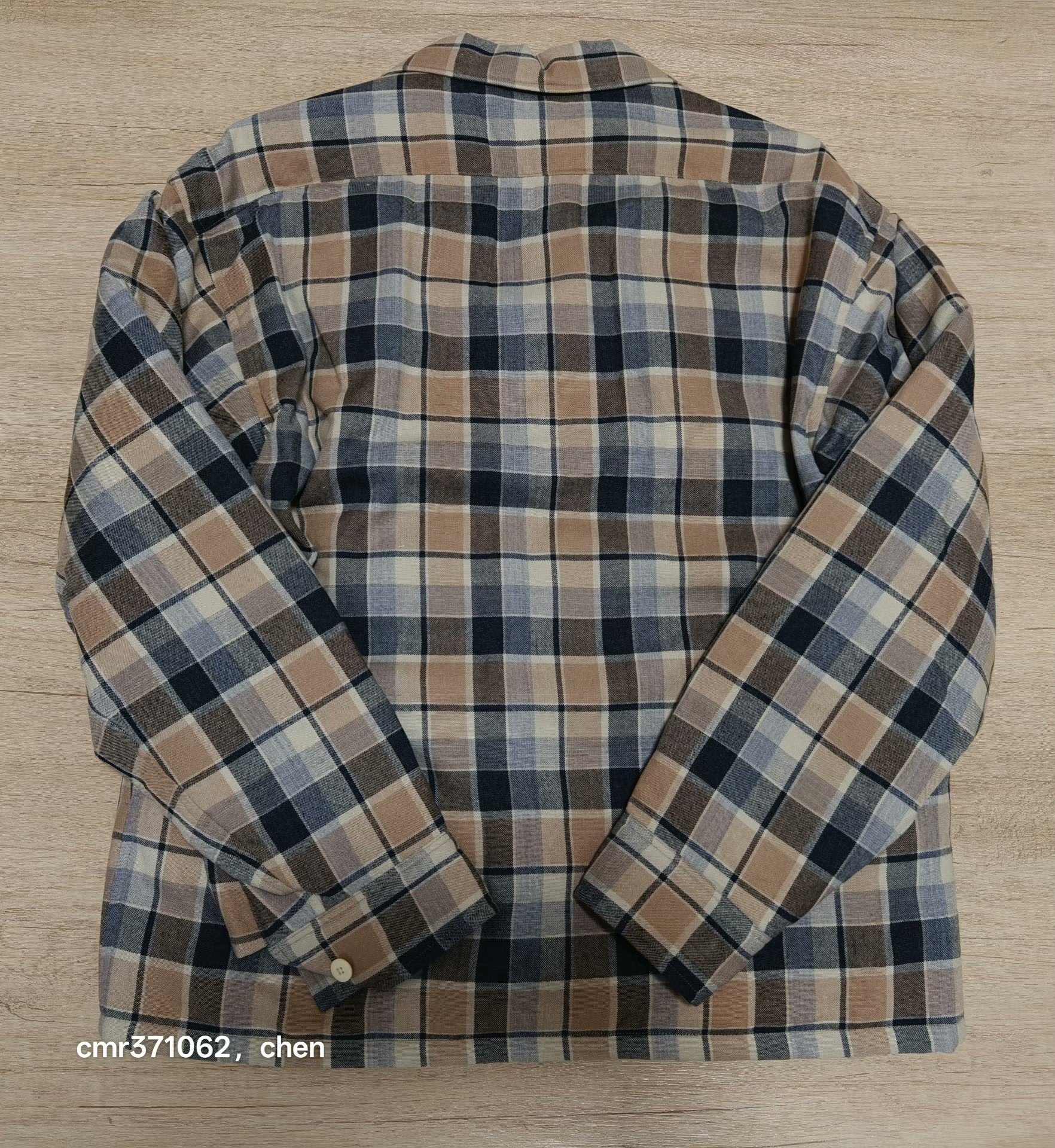 VISVIM 25SS KEESEY CHECK DOWN — label