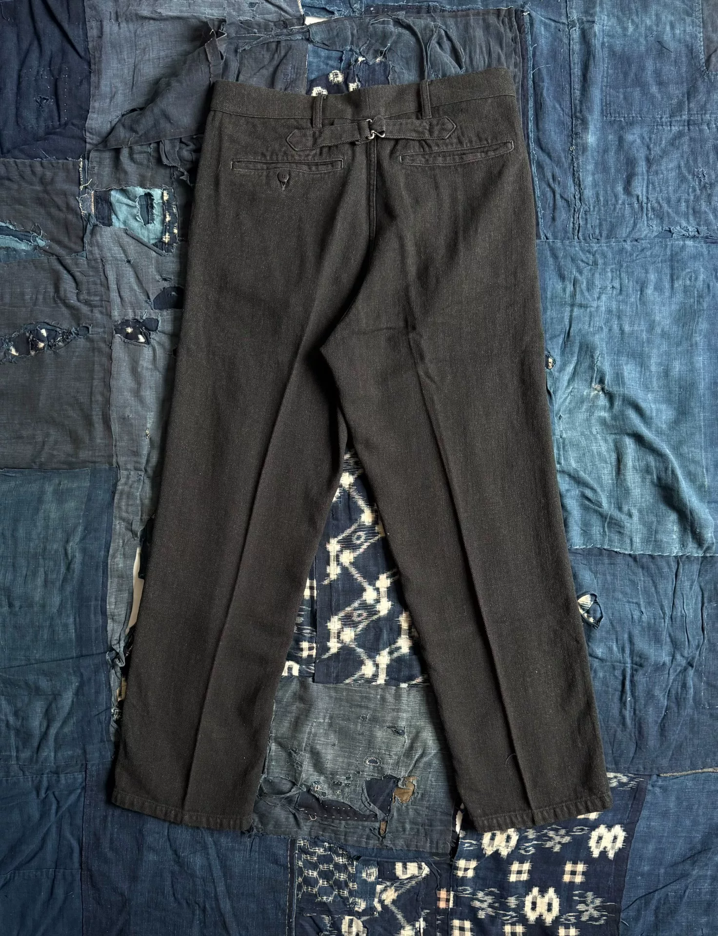 VISVIM 25AW ALPER PANTS DMGD — front