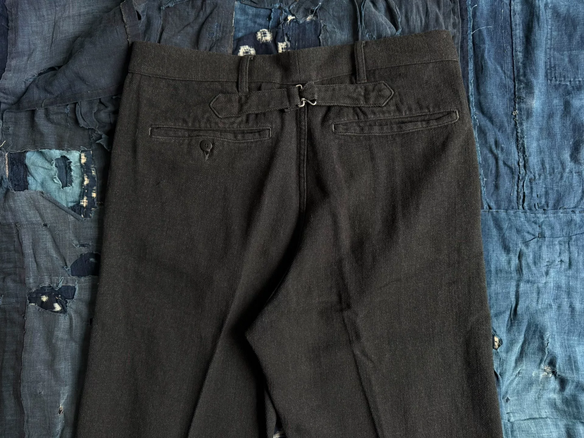 VISVIM 25AW ALPER PANTS DMGD — back