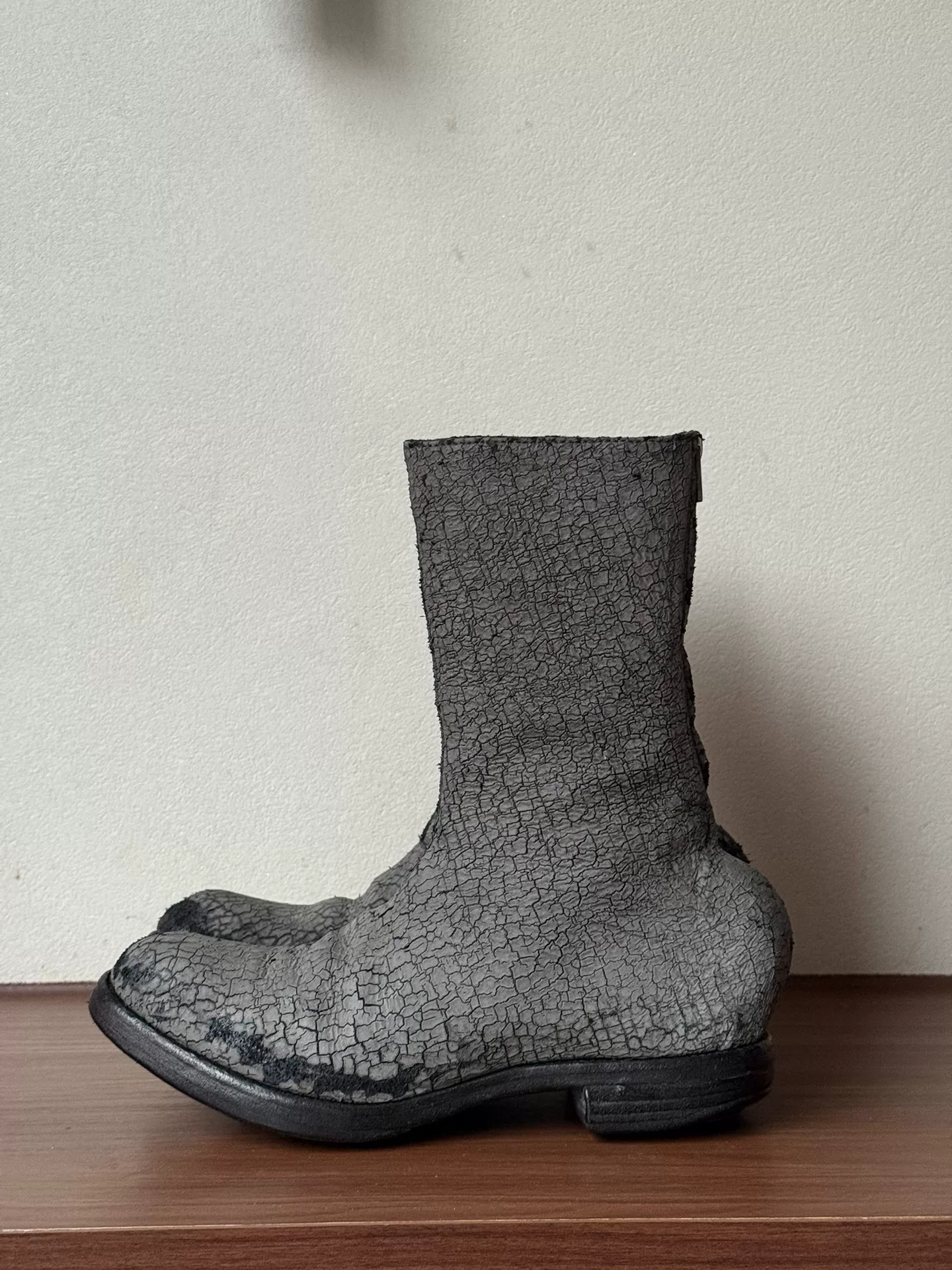 Carol Christian Poell Reflective Mid-Calf Boots — back