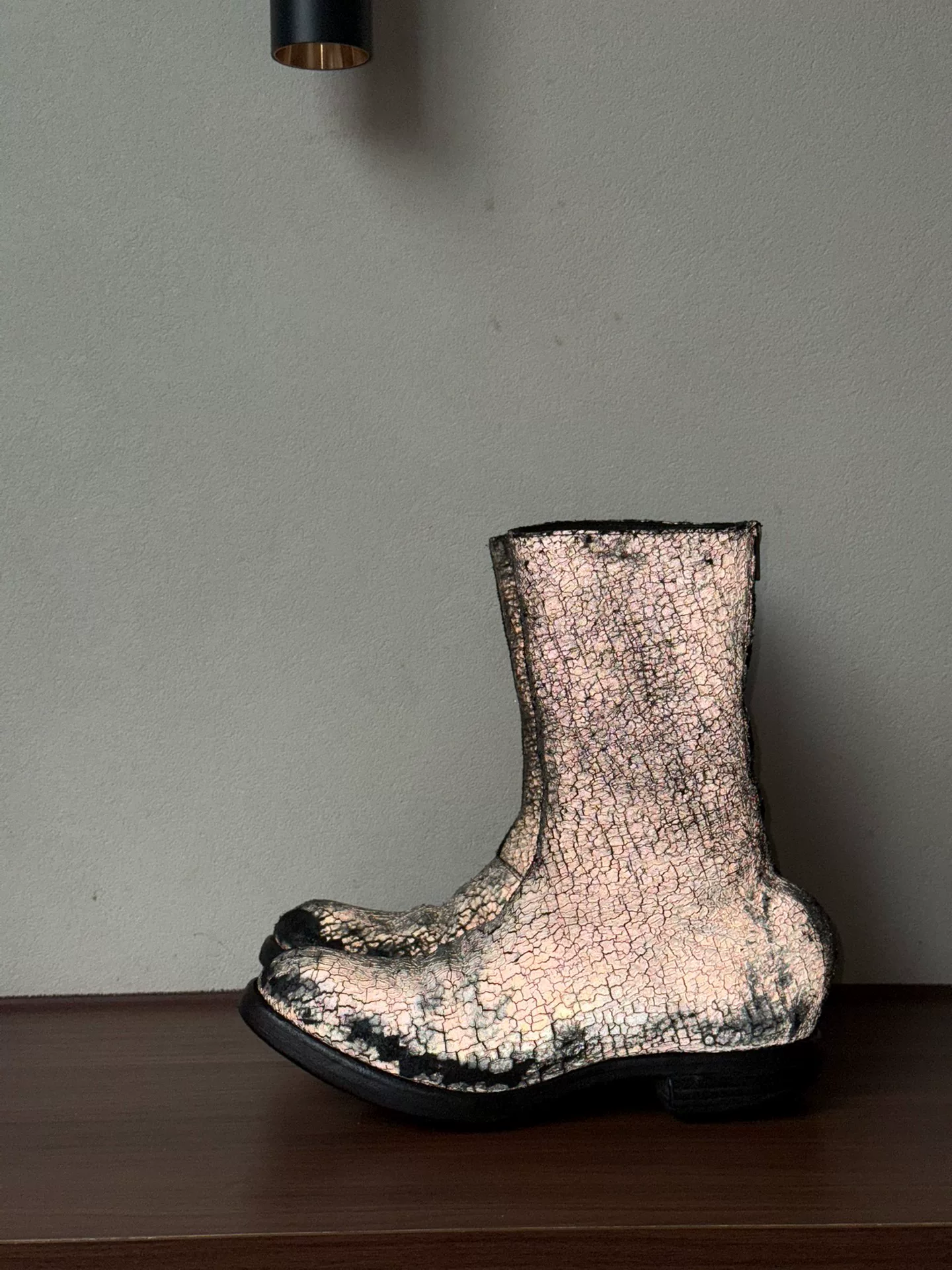 Carol Christian Poell Reflective Mid-Calf Boots