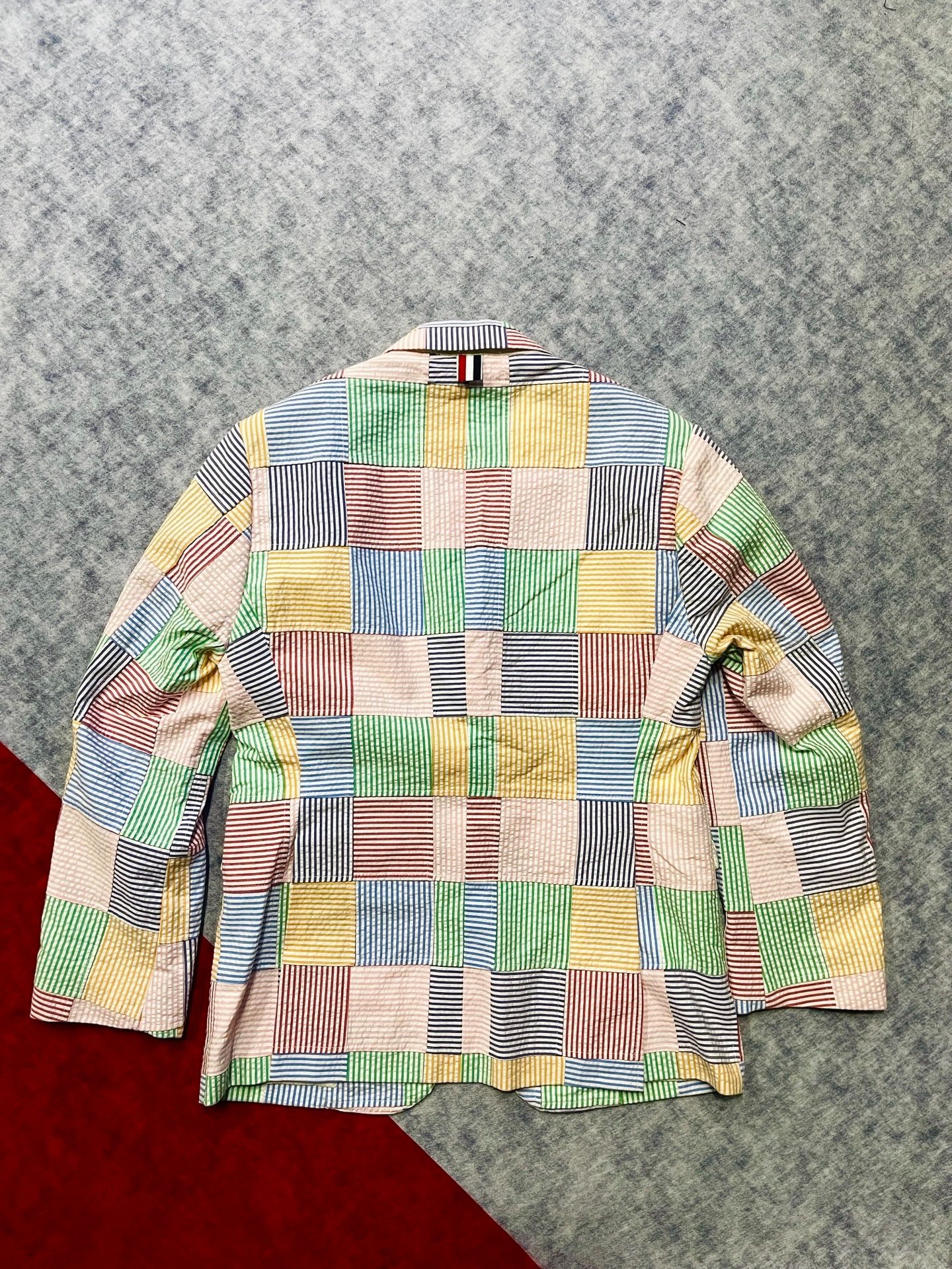 Thom Browne 13SS Seersucker Suit — label