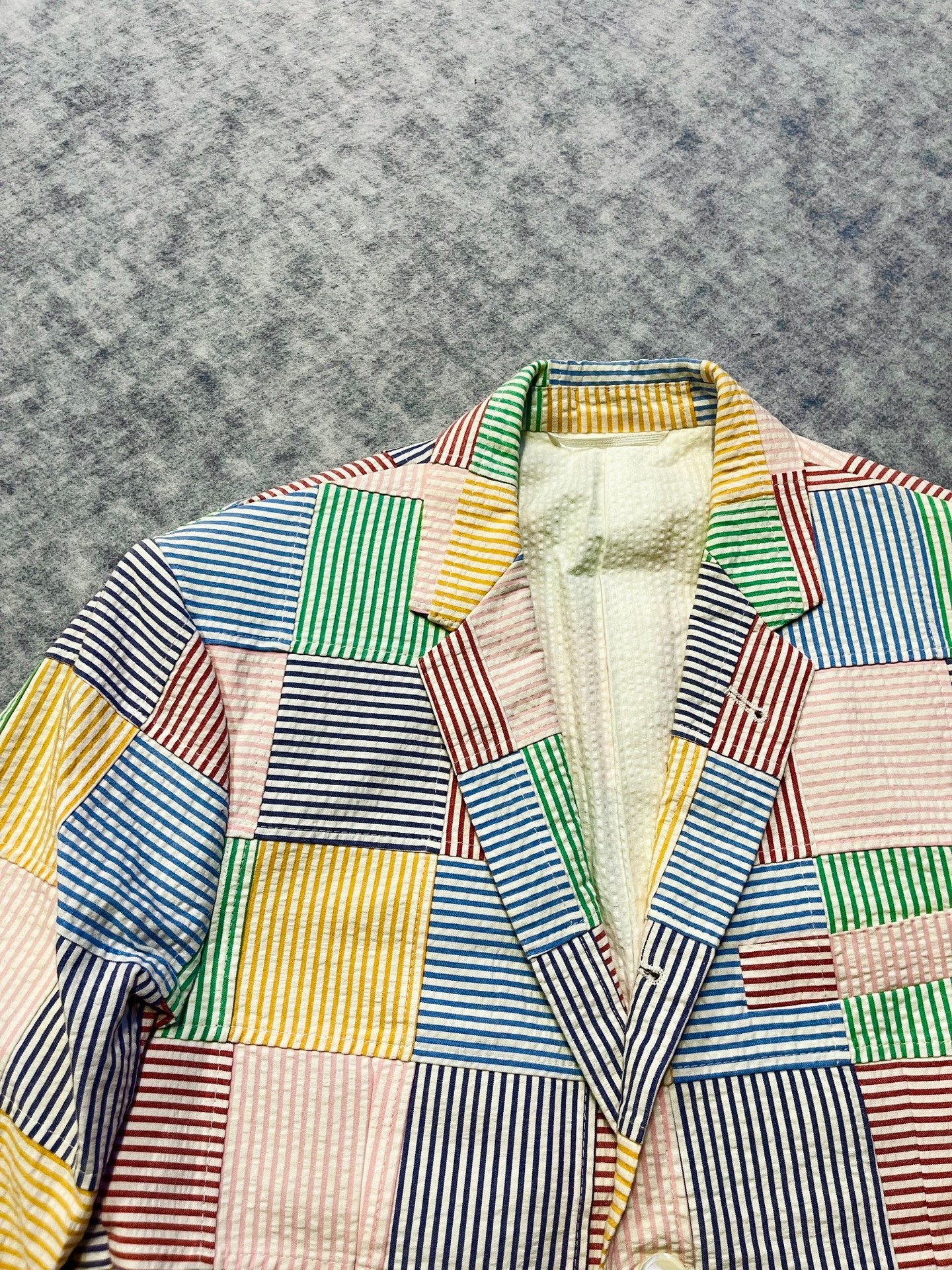 Thom Browne 13SS Seersucker Suit — detail