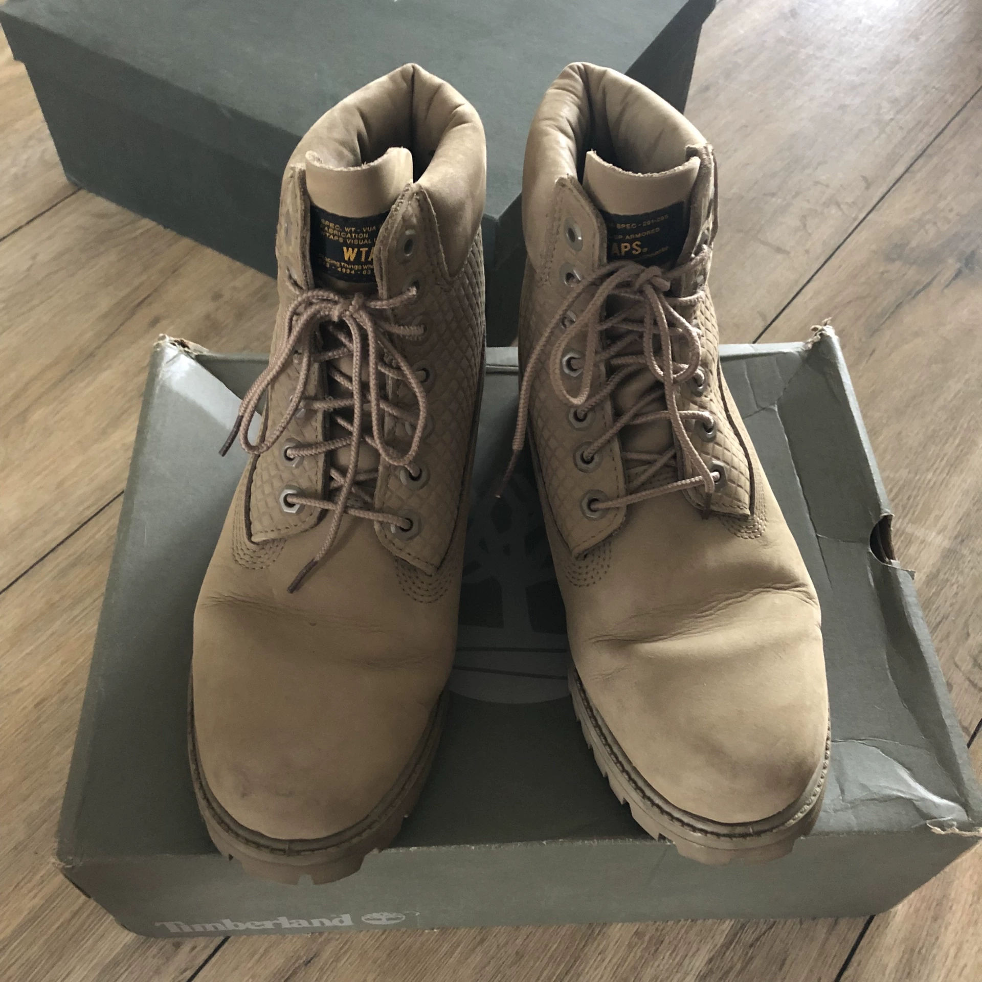 WTAPS x Timberland 6 Inch Premium Boot — detail