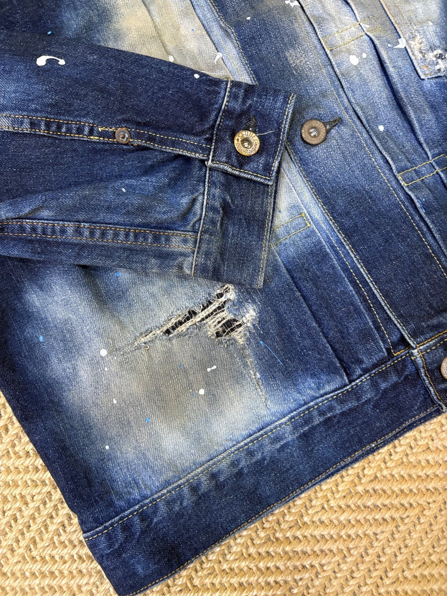 Sequel x Fragment Design Denim Jacket — back