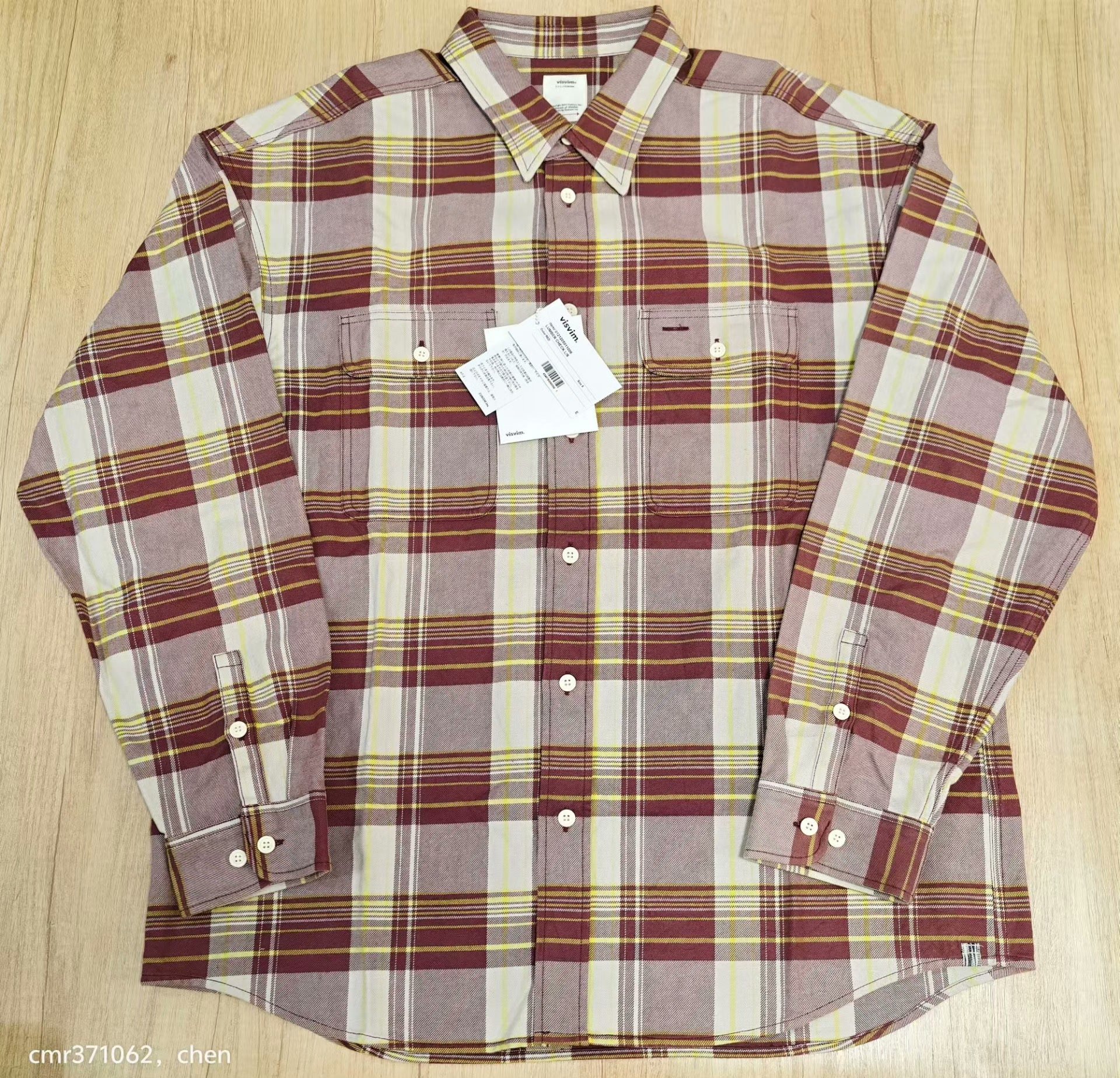 visvim 21AW Lumber Check L/S