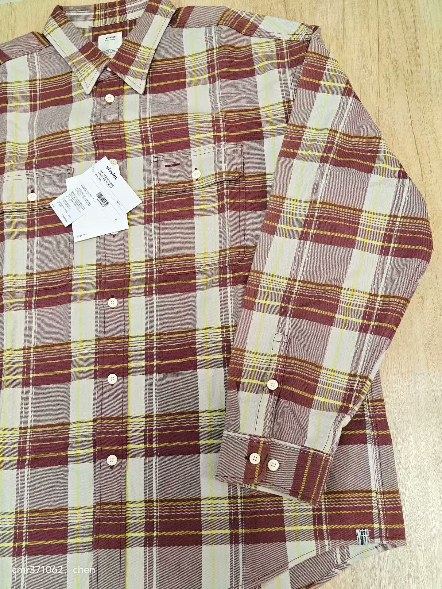 visvim 21AW Lumber Check L/S — detail