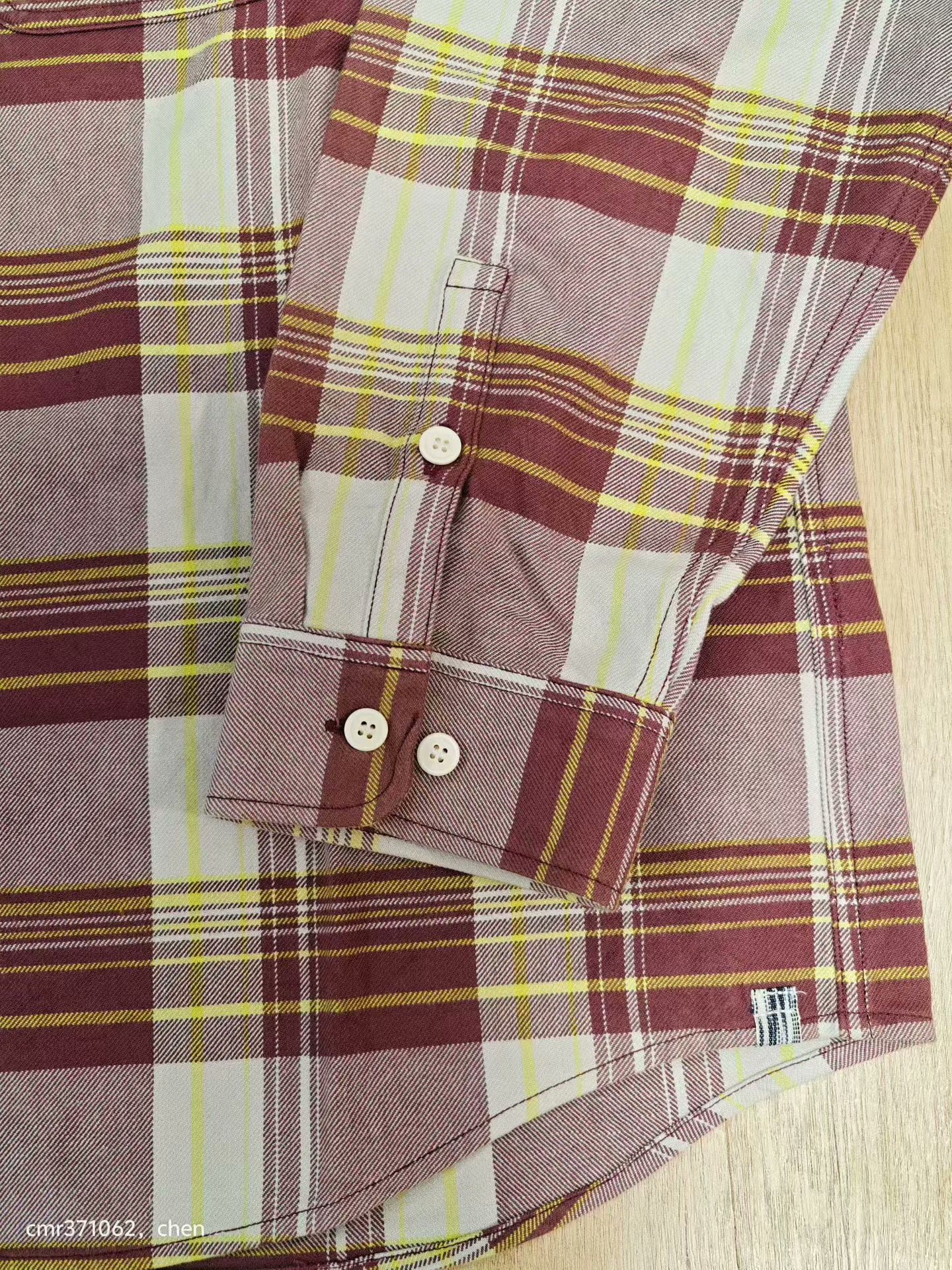 visvim 21AW Lumber Check L/S — back
