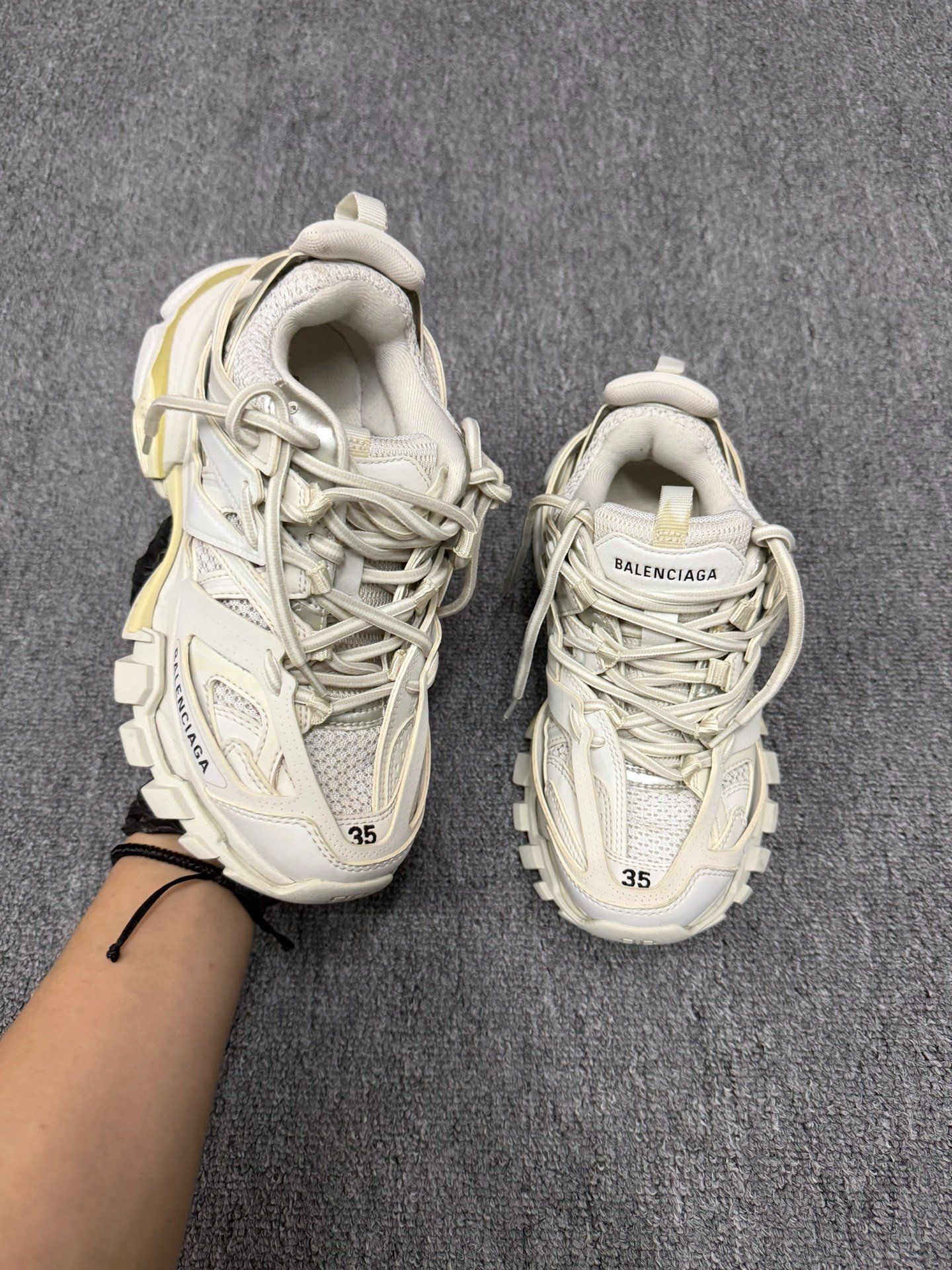 Balenciaga Track 1.0 White Size 35 — detail
