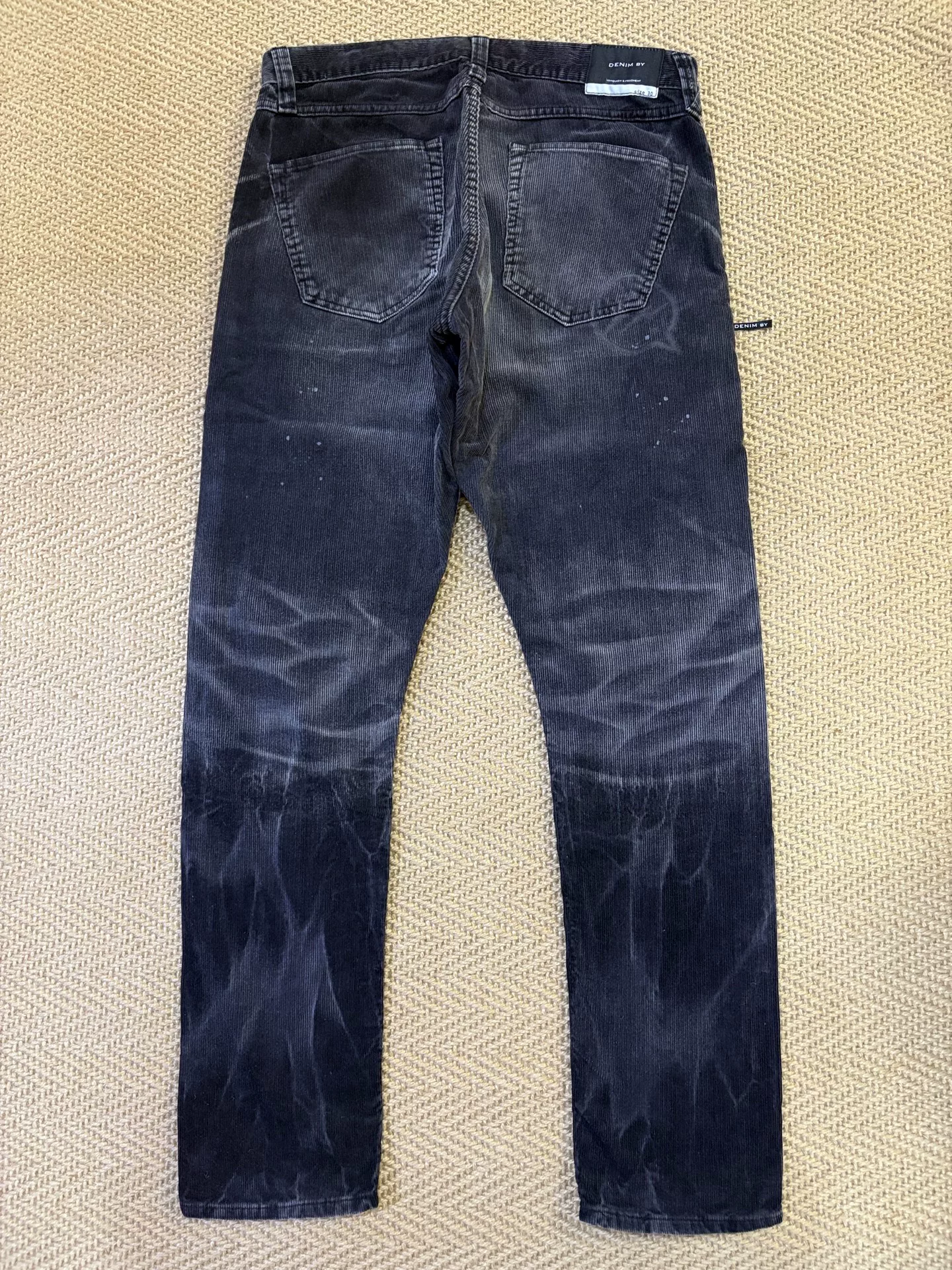 Vanquish & Fragment Corduroy Washed Pants — front