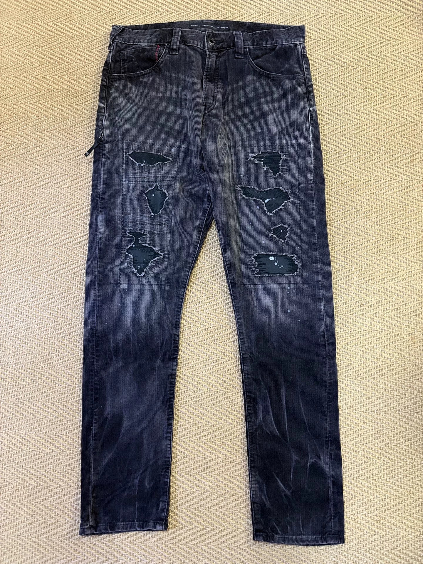 Vanquish & Fragment Corduroy Washed Pants