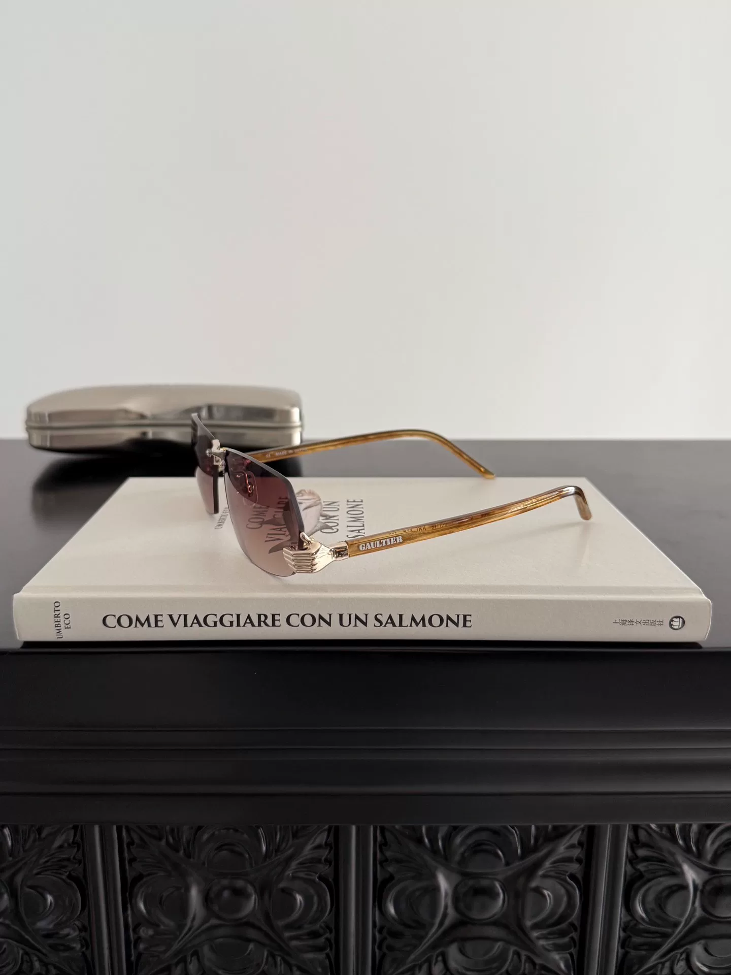 Jean Paul Gaultier Ghost Hand Sunglasses — back