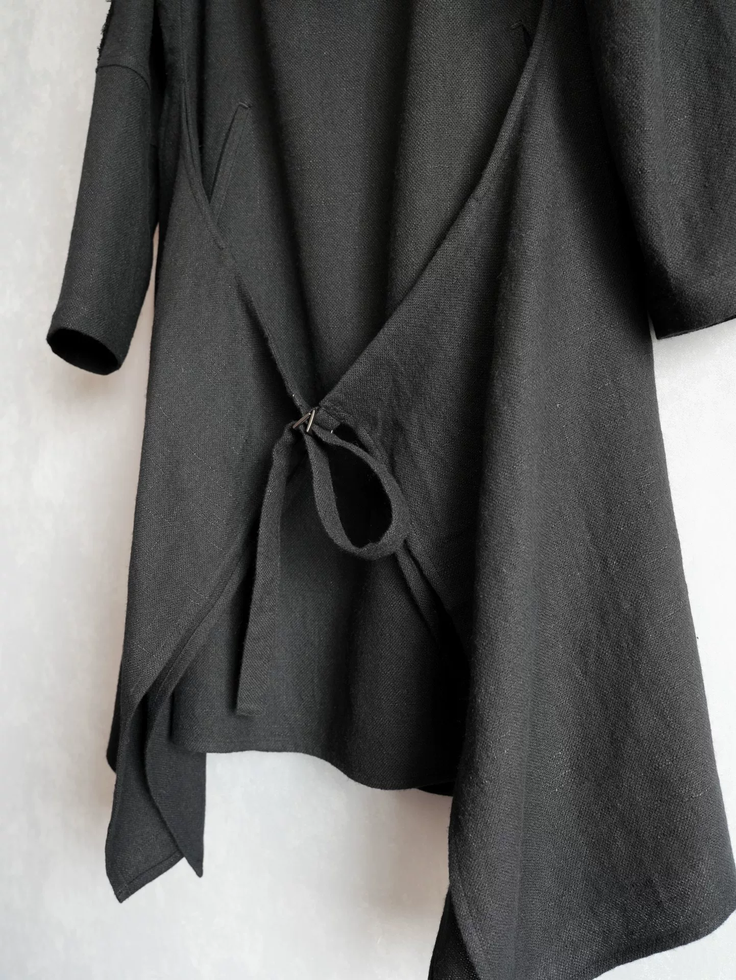 Yohji Yamamoto 14AW Runway Hooded Coat — label