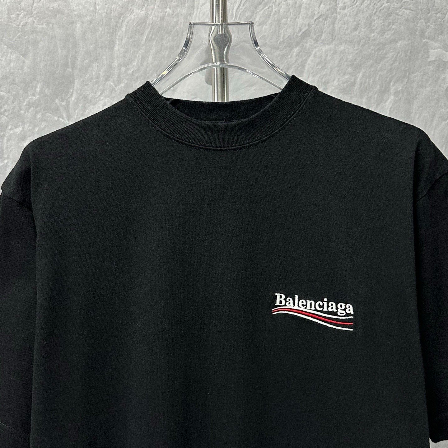 Balenciaga Coca-Cola Embroidered Short Sleeve Tee — front