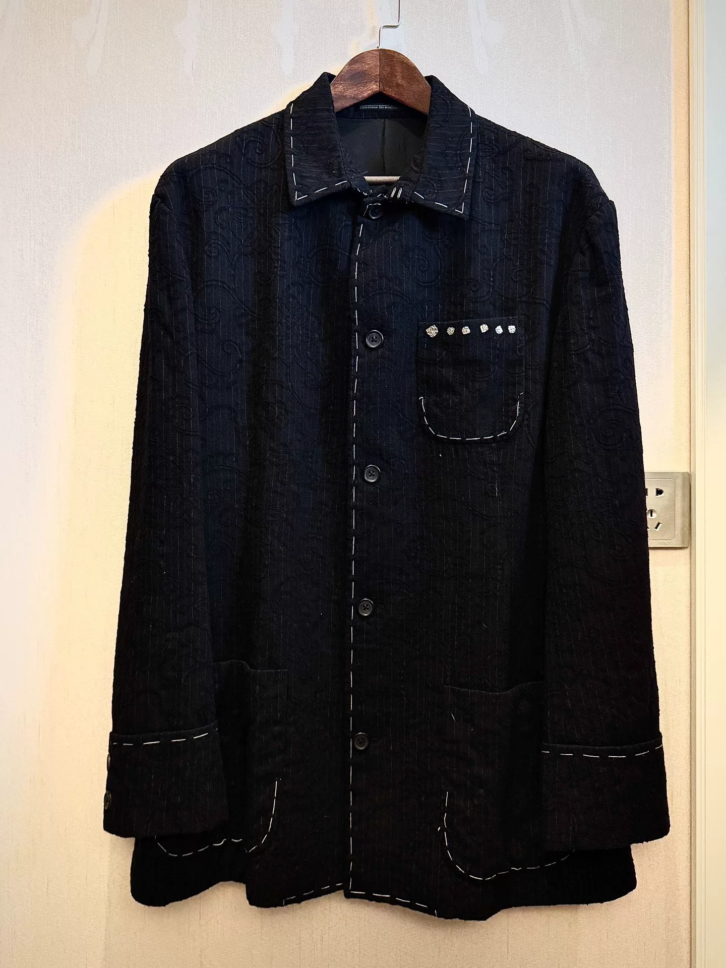 Yohji Yamamoto 98AW Hand-Stitched Suit