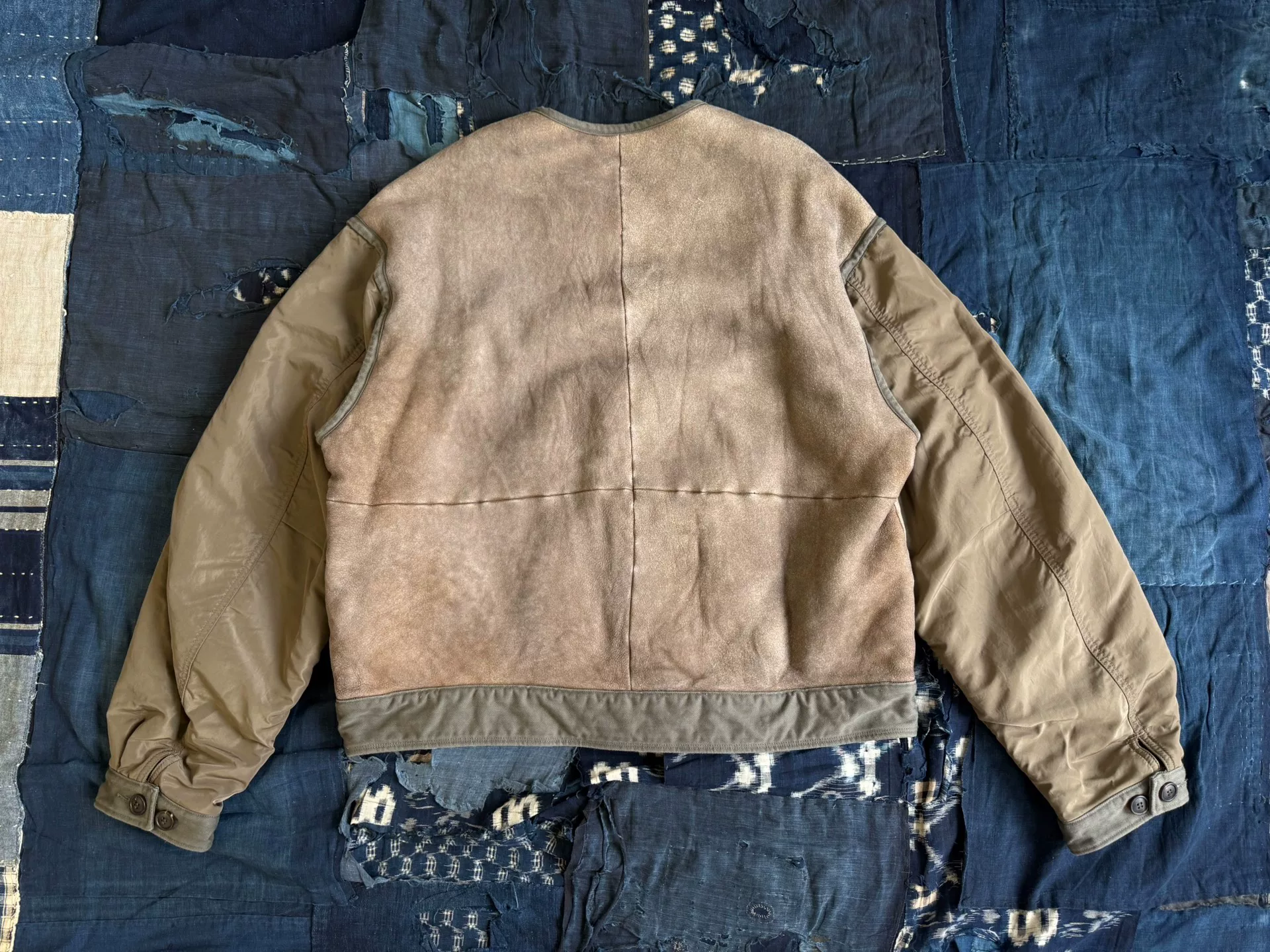 Visvim 25SS Iris Sheepskin Jacket — detail