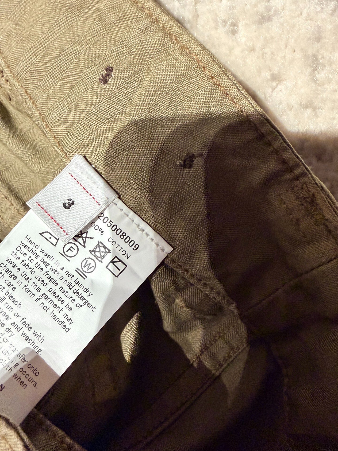 VISVIM 25AW BENNING PANTS — back