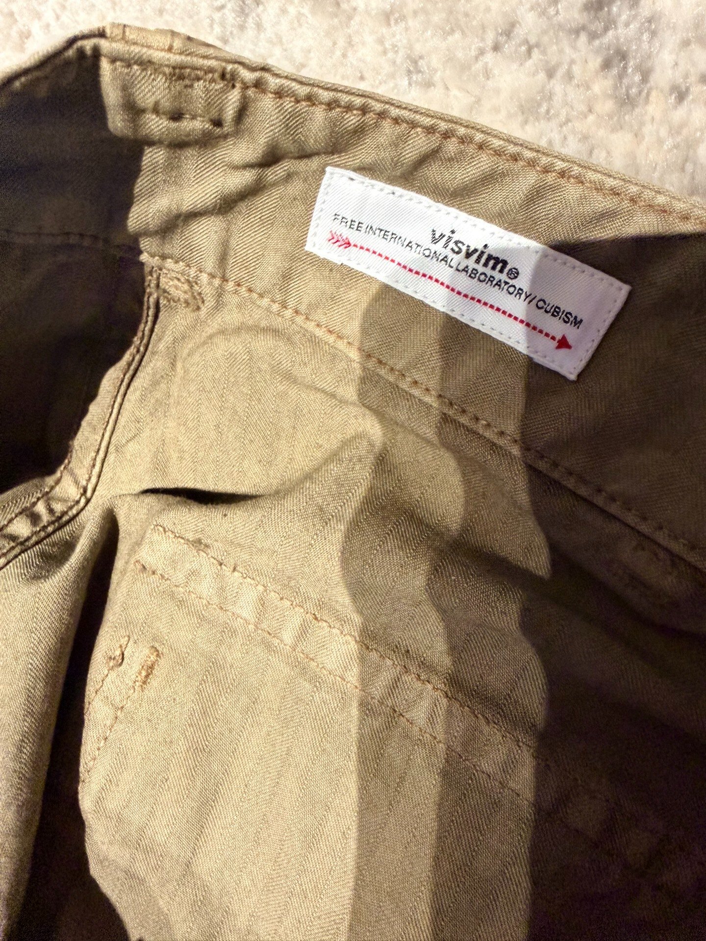 VISVIM 25AW BENNING PANTS — detail